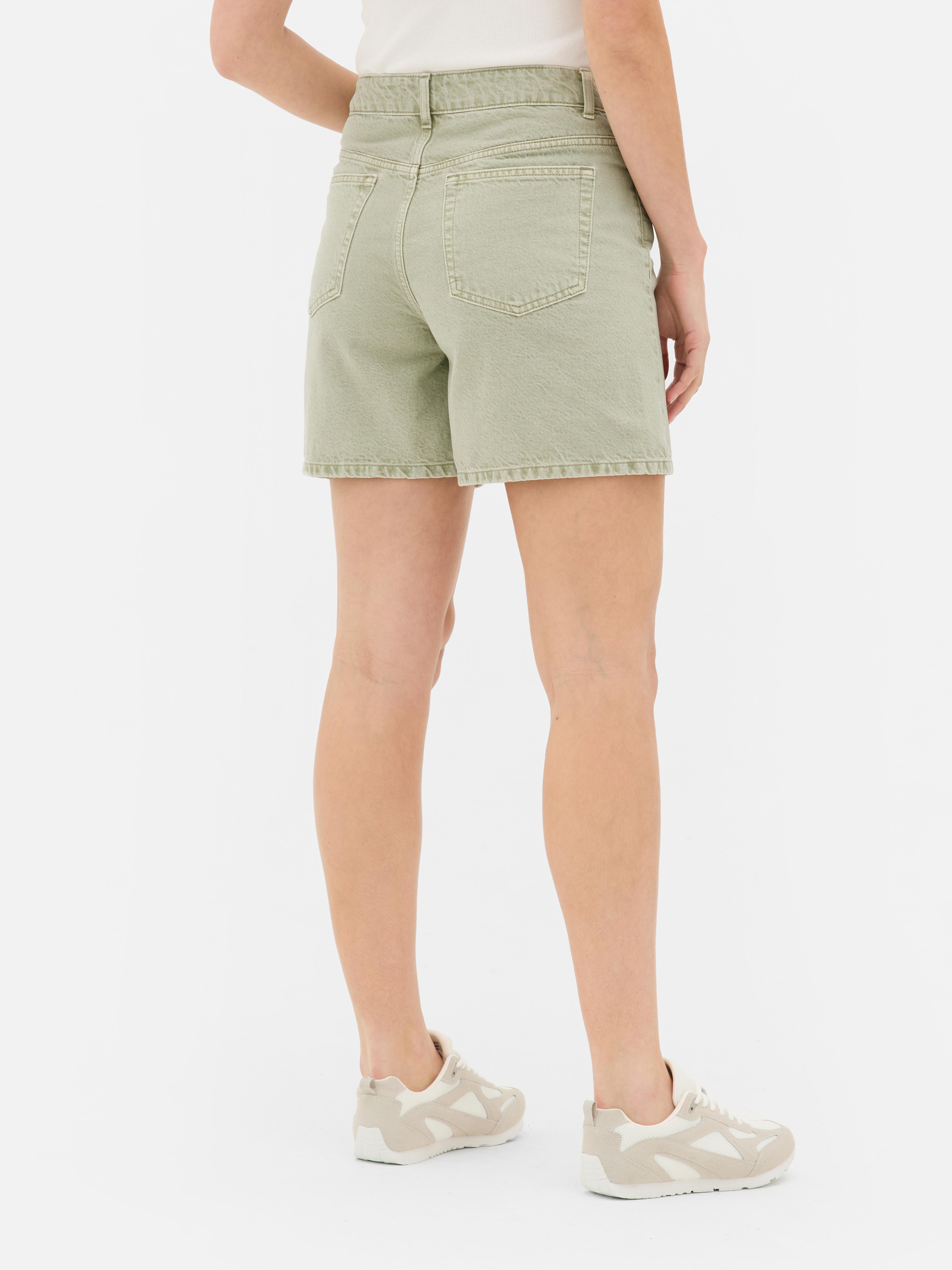 Denim Bermuda Shorts
