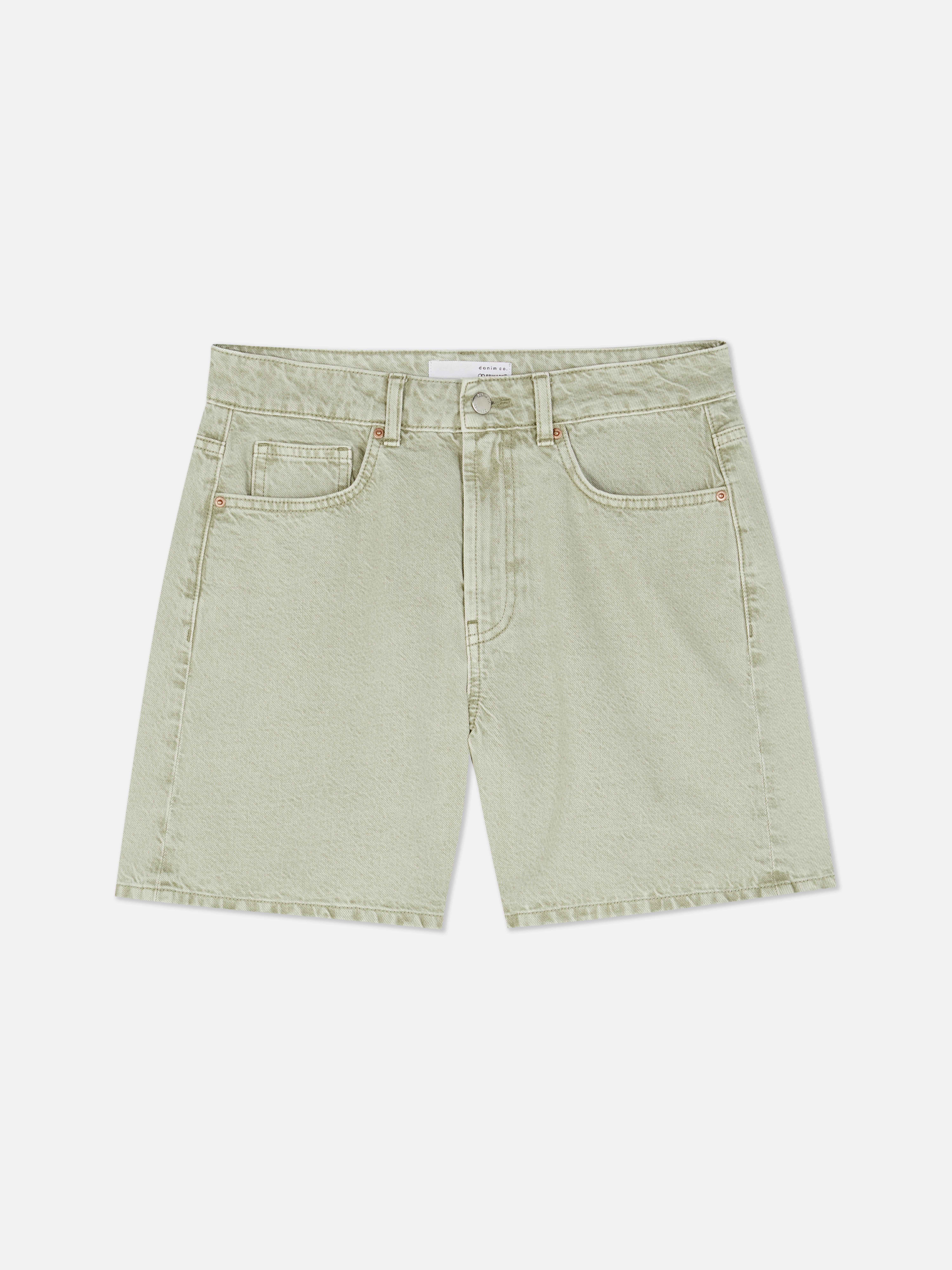 Denim Bermuda Shorts