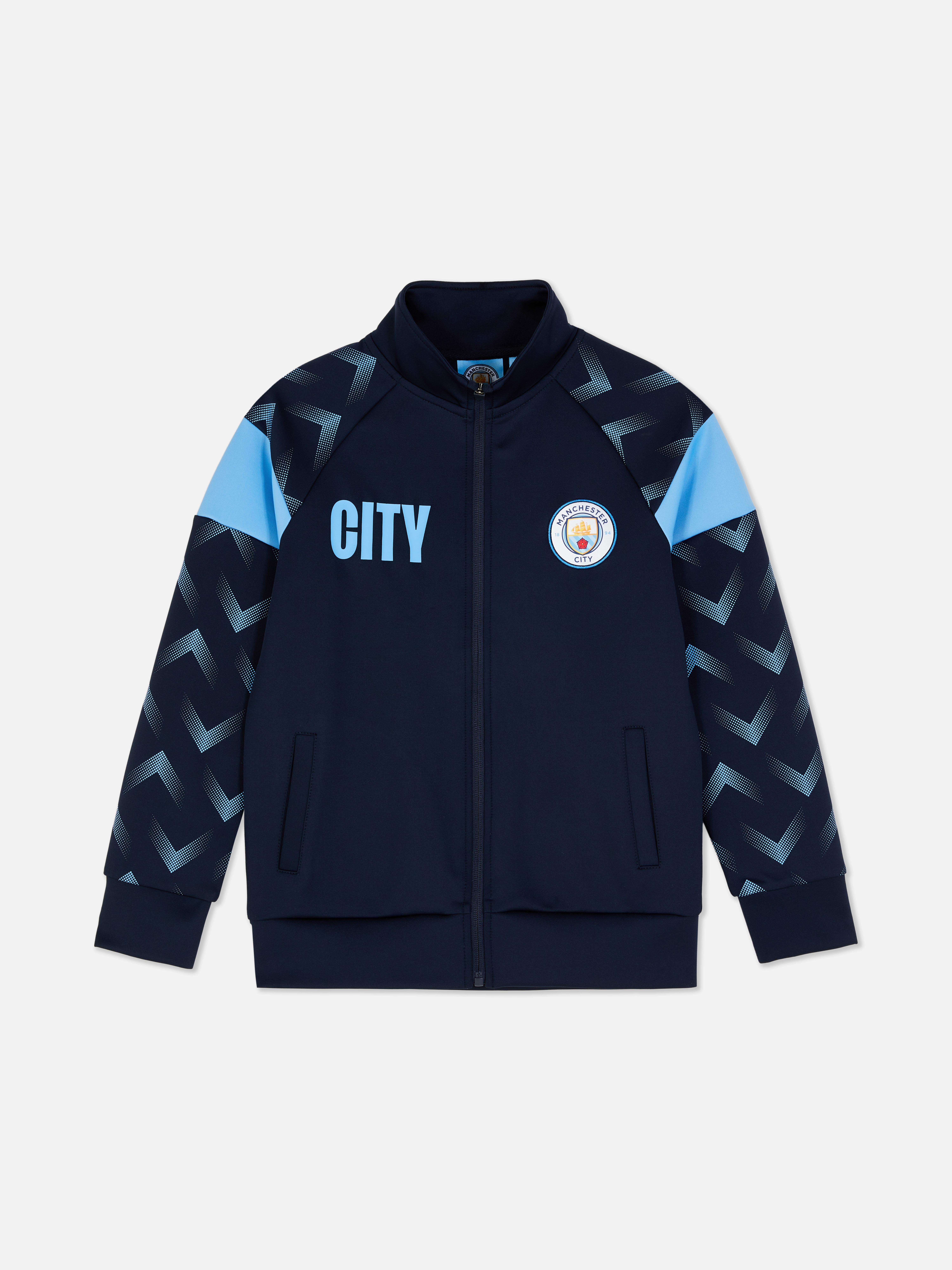 Man City Zip-Through Sports Jacket