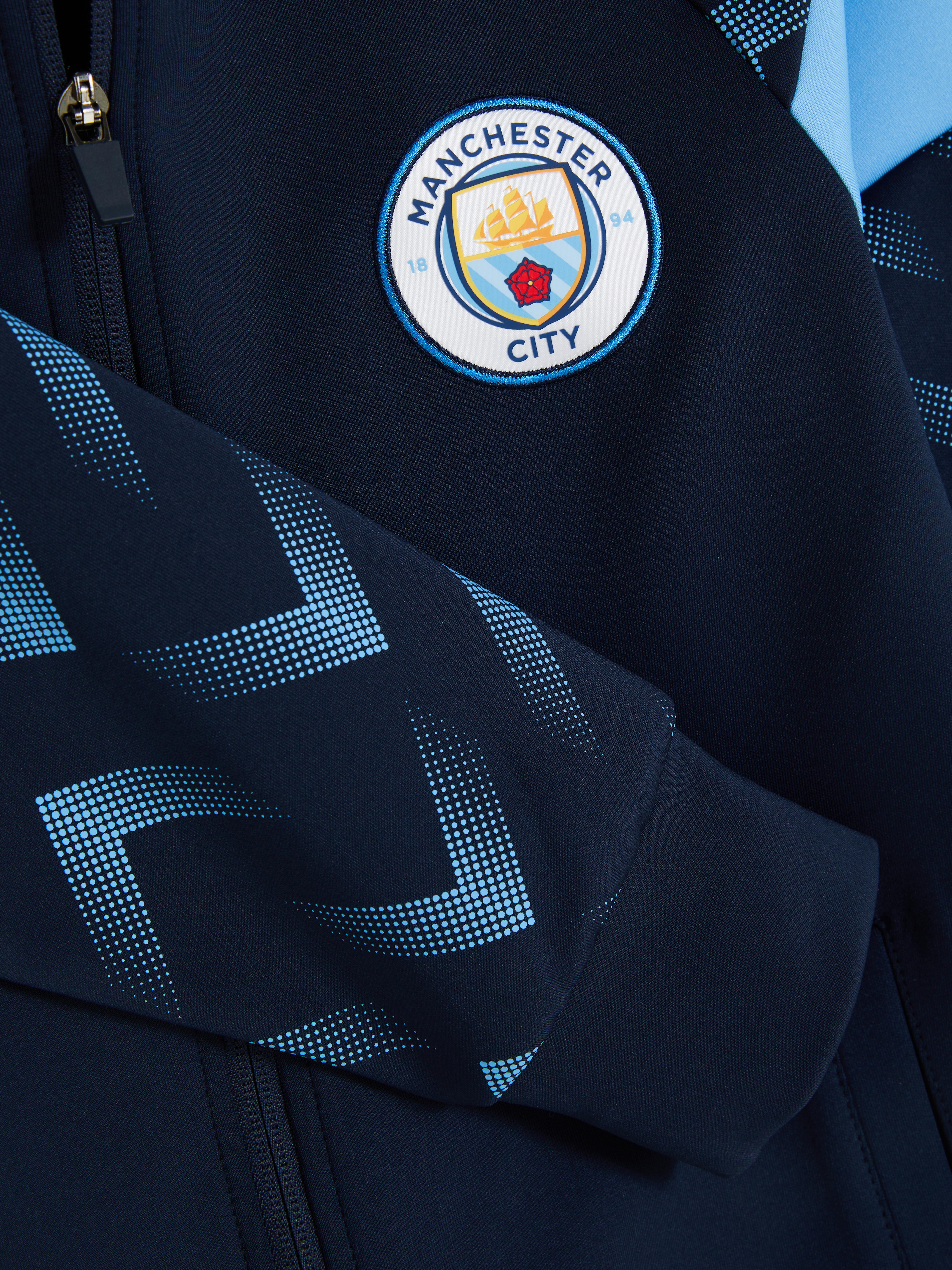 Man City Zip-Through Sports Jacket