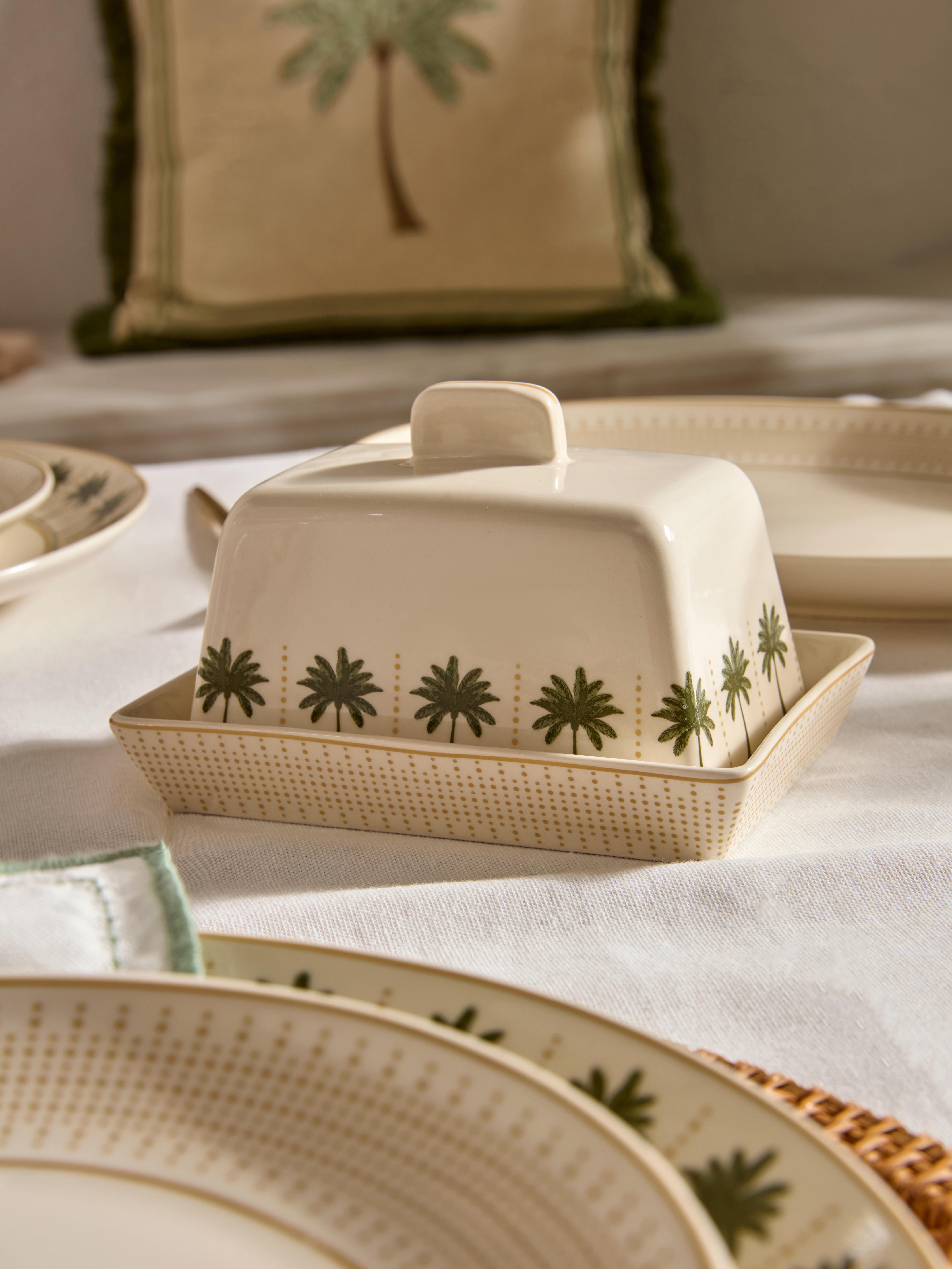 The Edit Palm Tree Butter Dish
