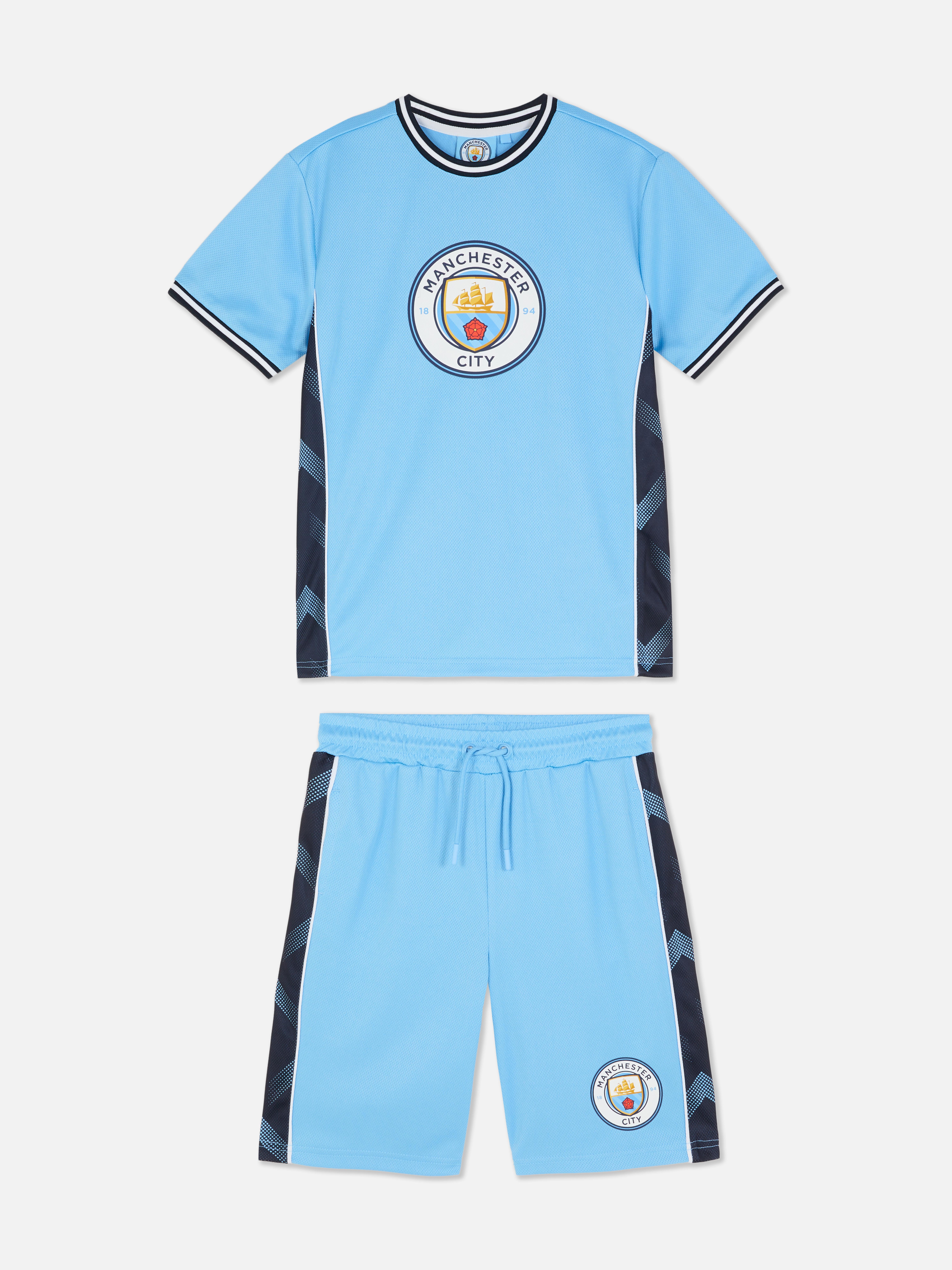 Manchester City T-Shirt and Shorts Set