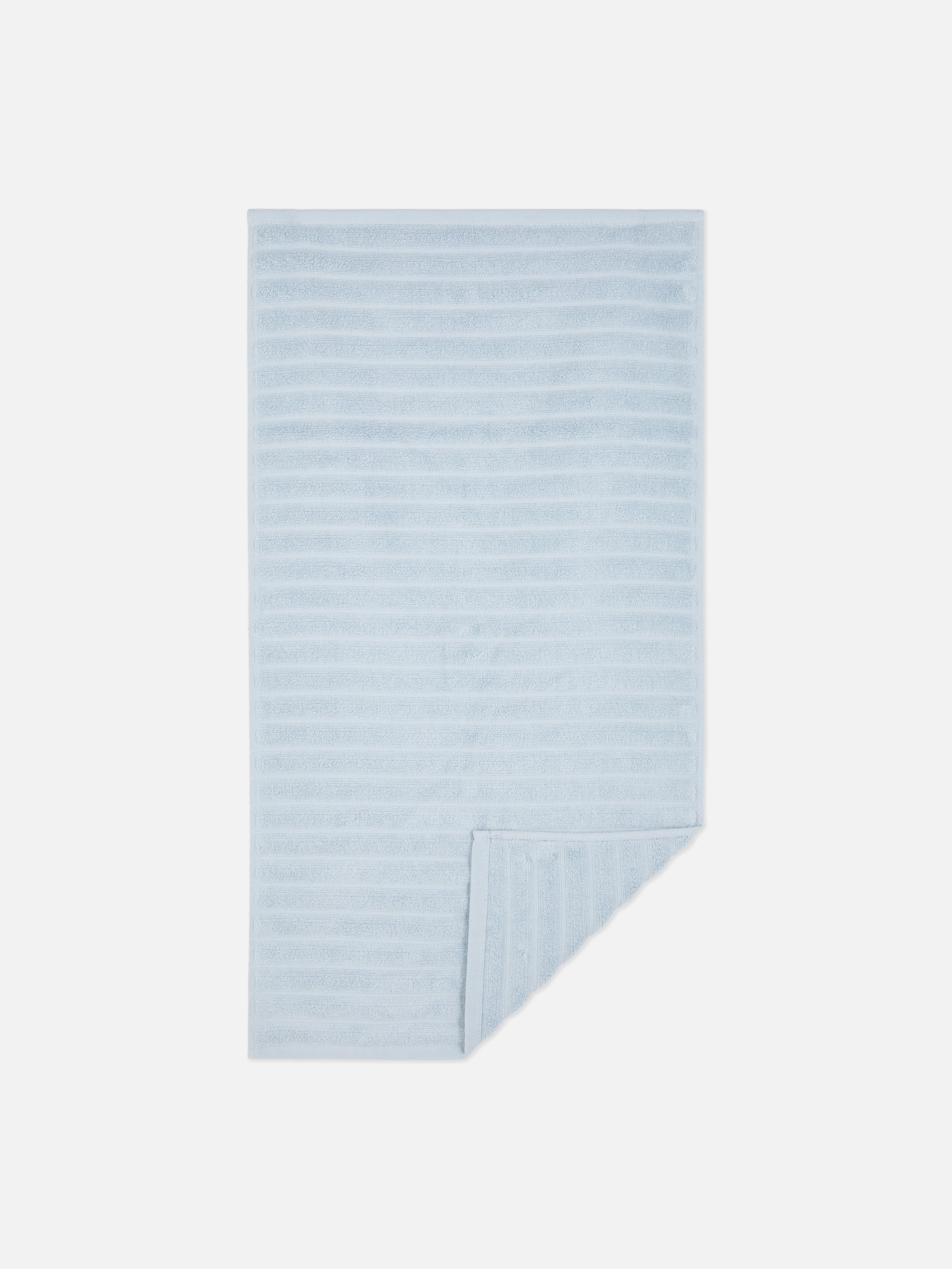 Handdoek van ribstof