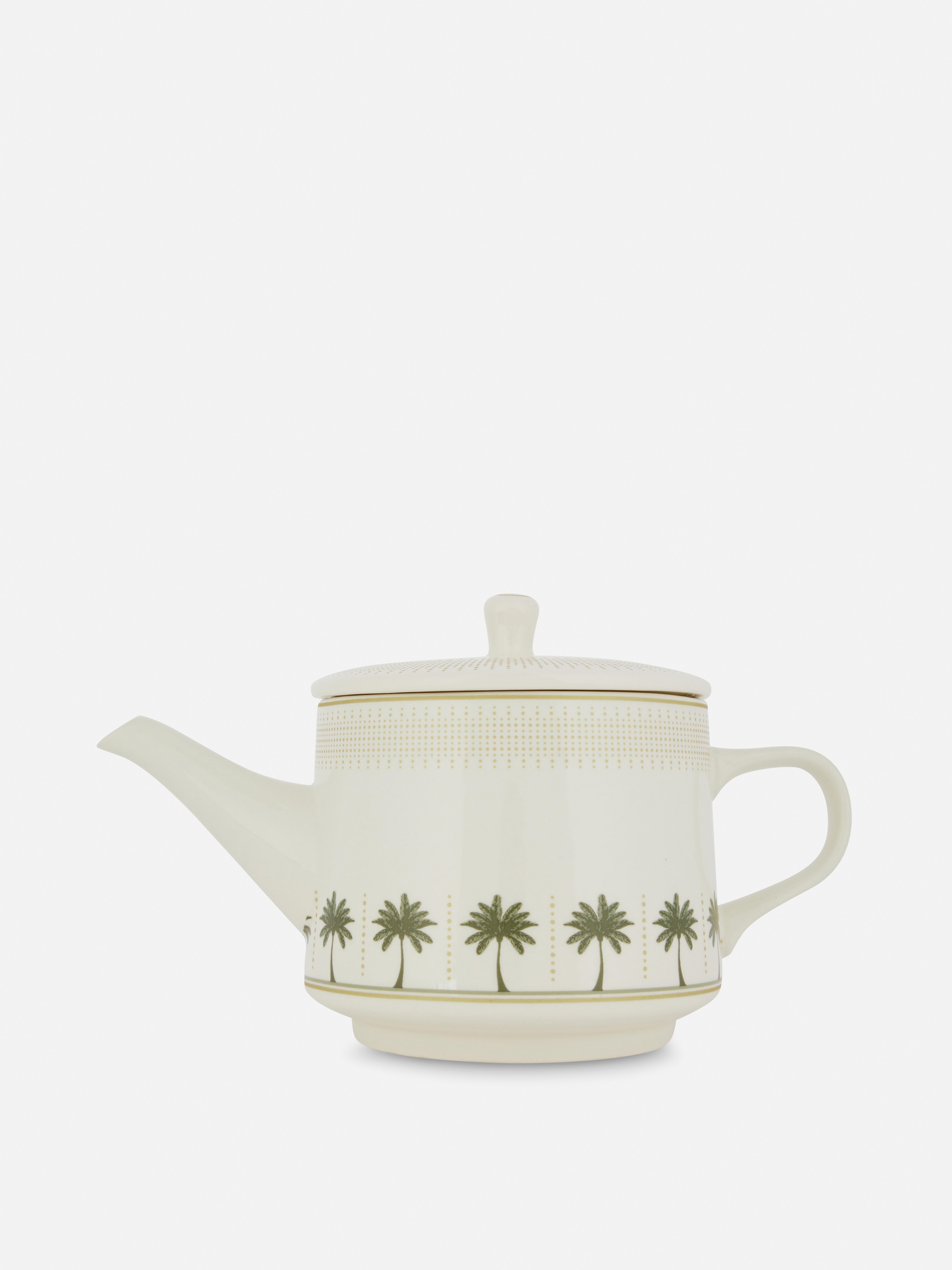 The Edit Palm Tree Tea Pot