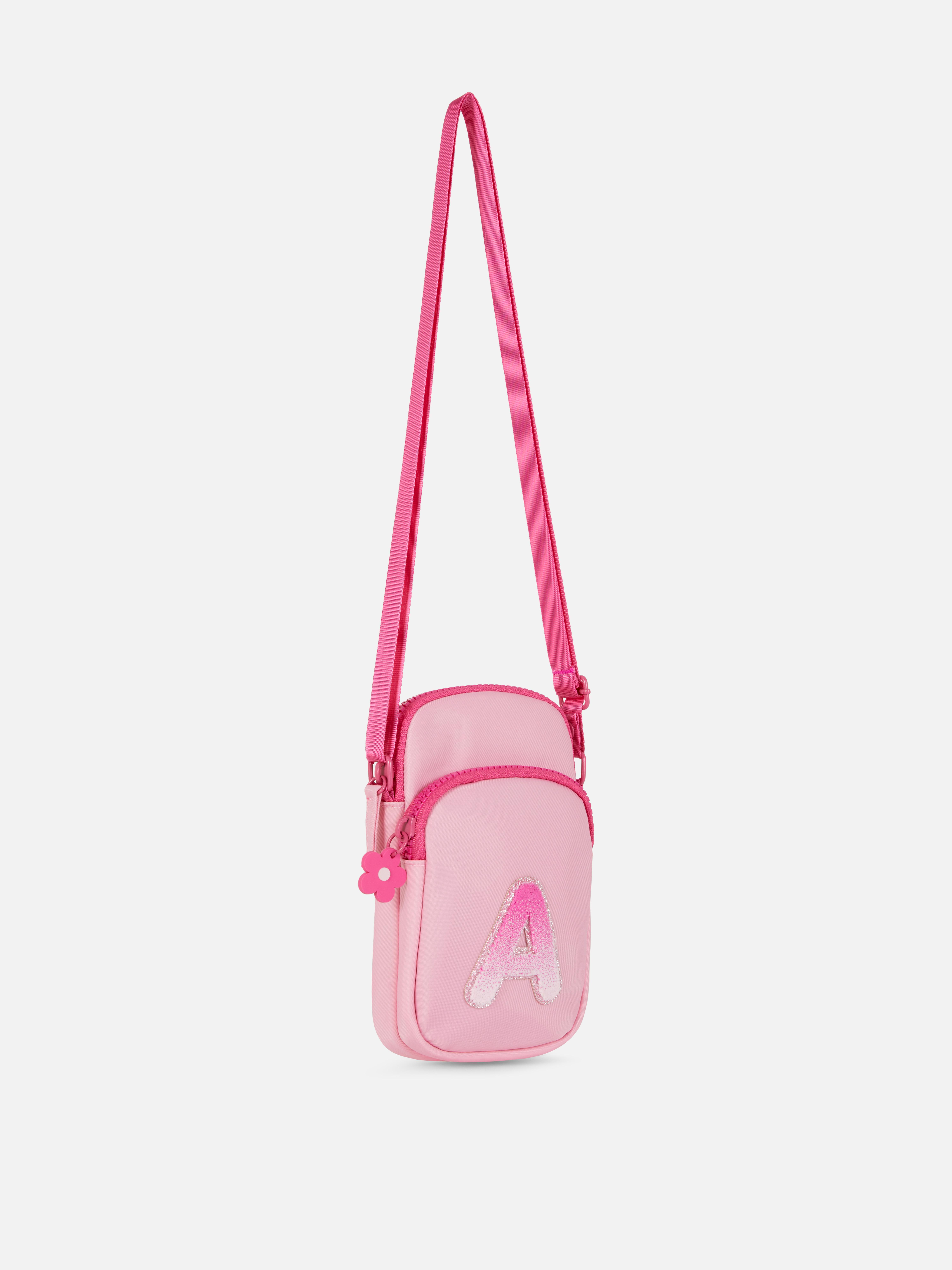 Crossbody kabelka na telefon s iniciálou