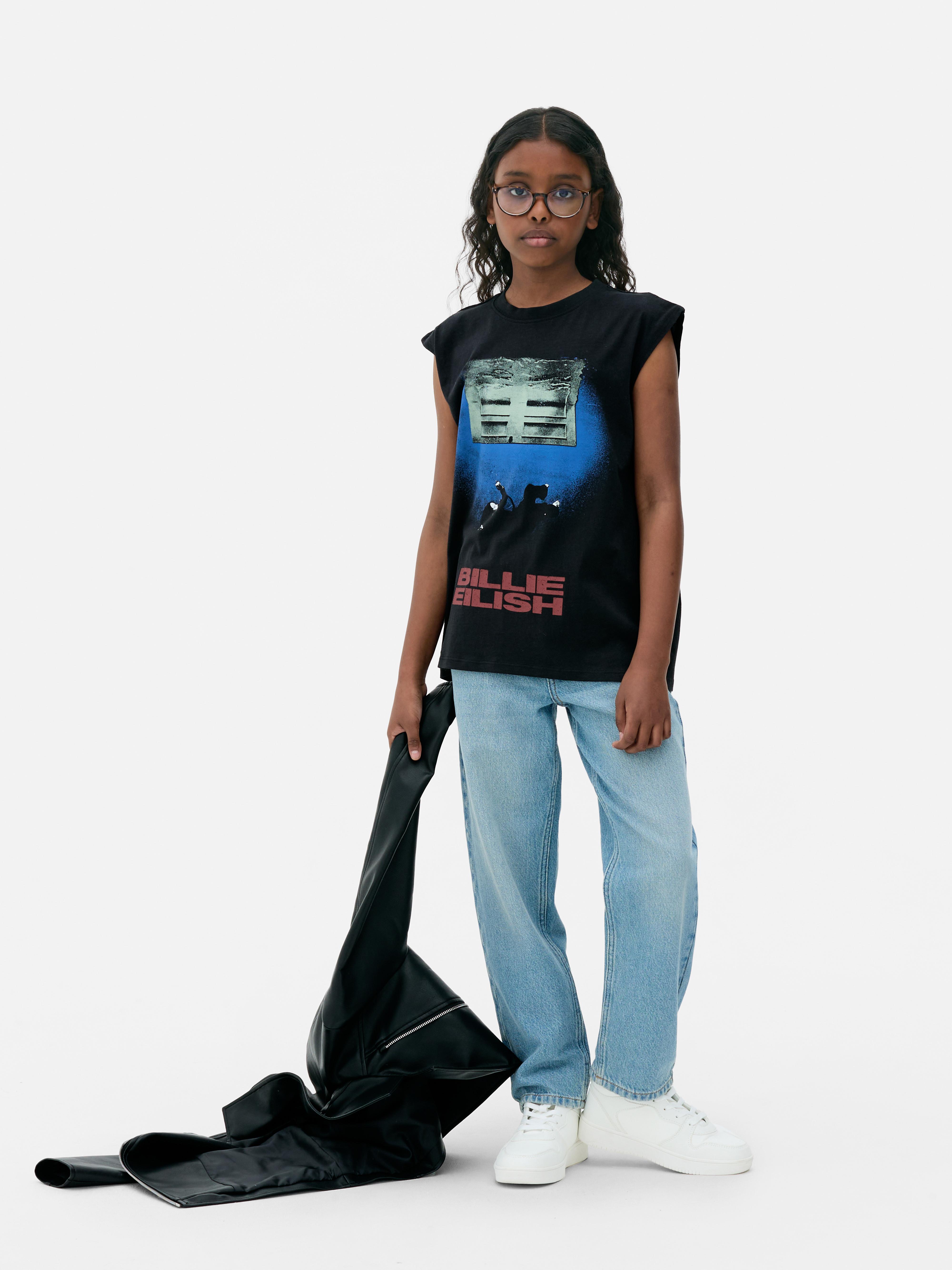 Top mit „Billie Eilish“ Grafik