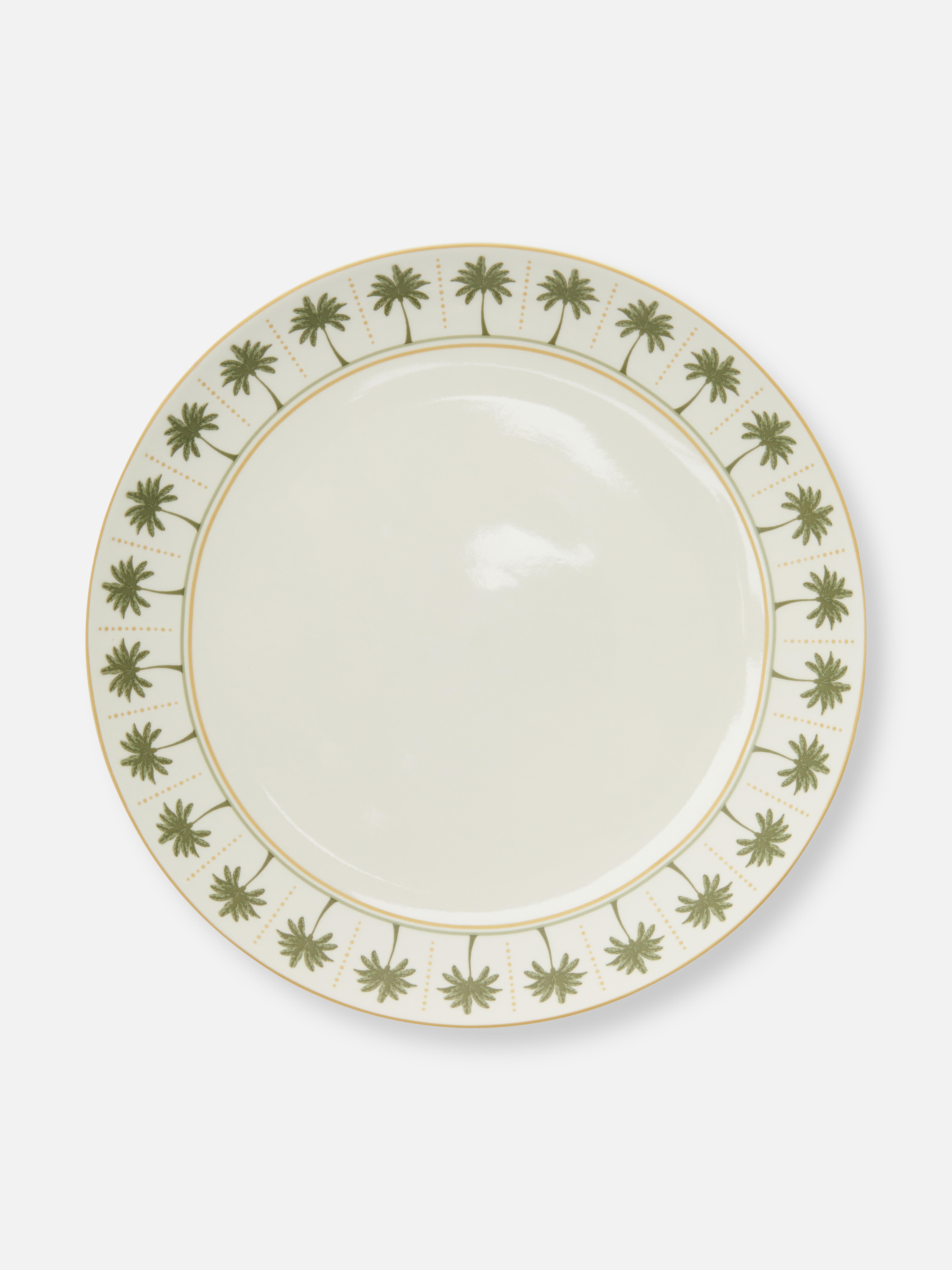 The Edit Palm Tree Dinner Plate