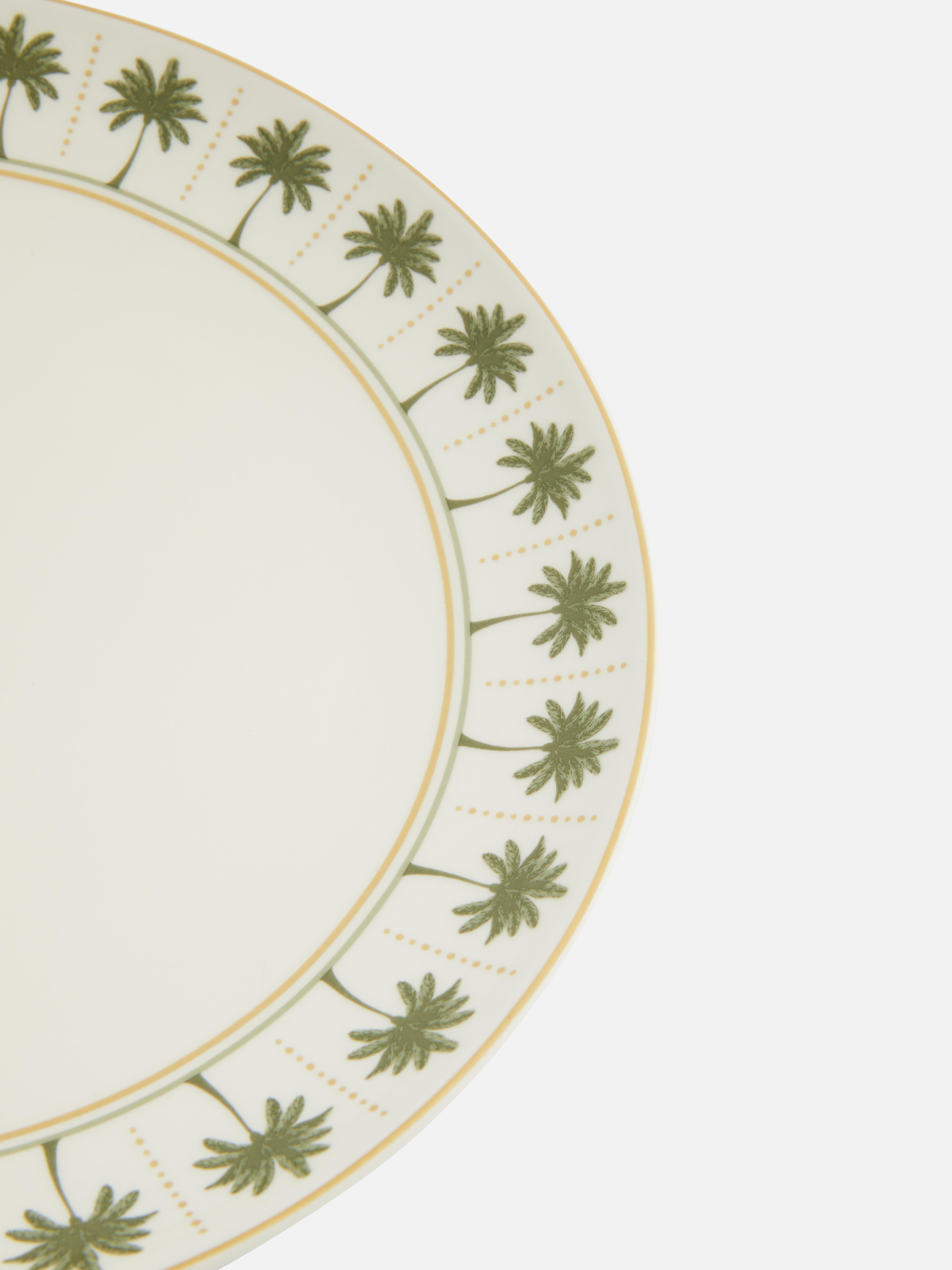 The Edit Palm Tree Dinner Plate