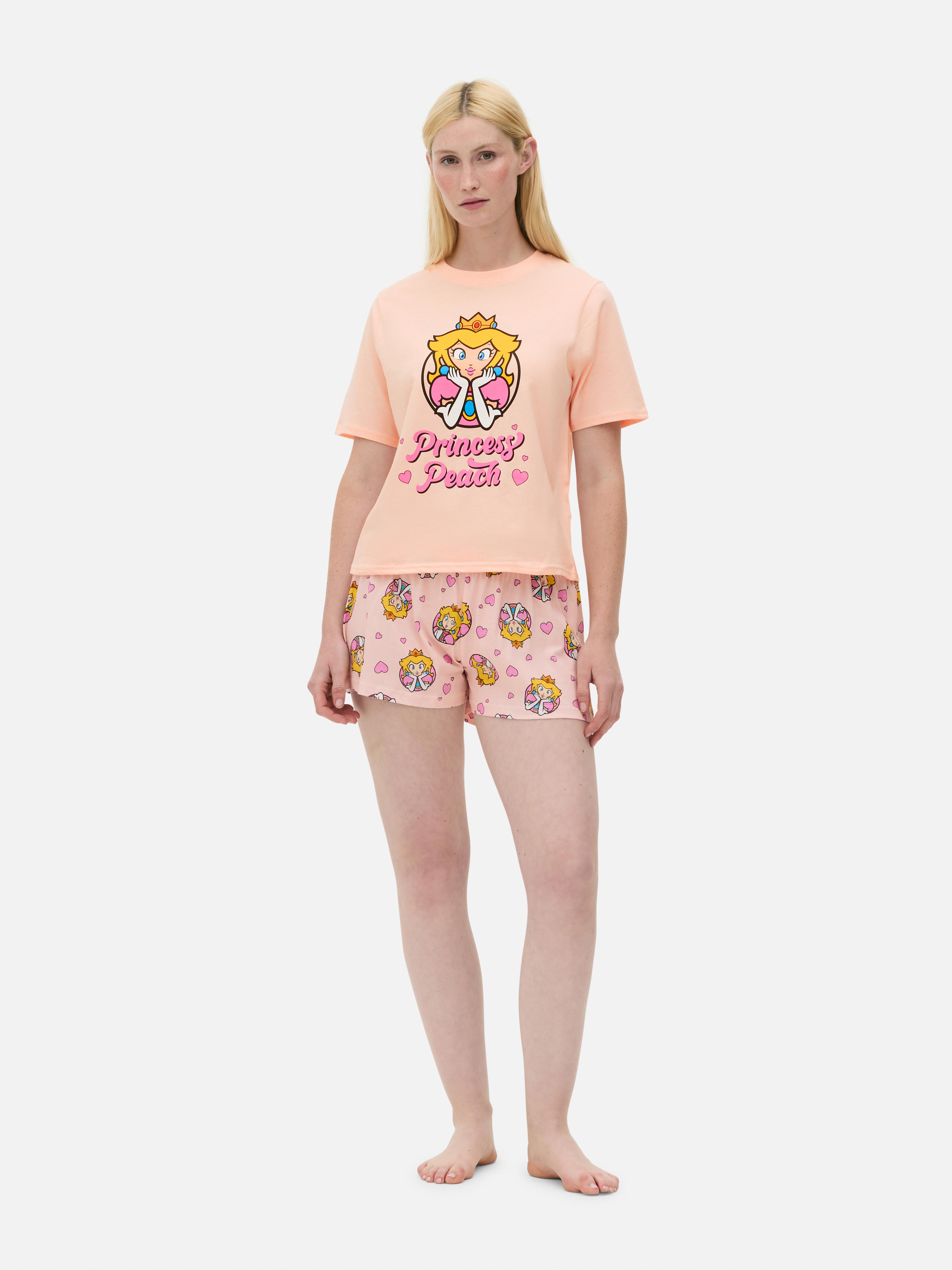 Korte pyjama Super Mario Princess Peach