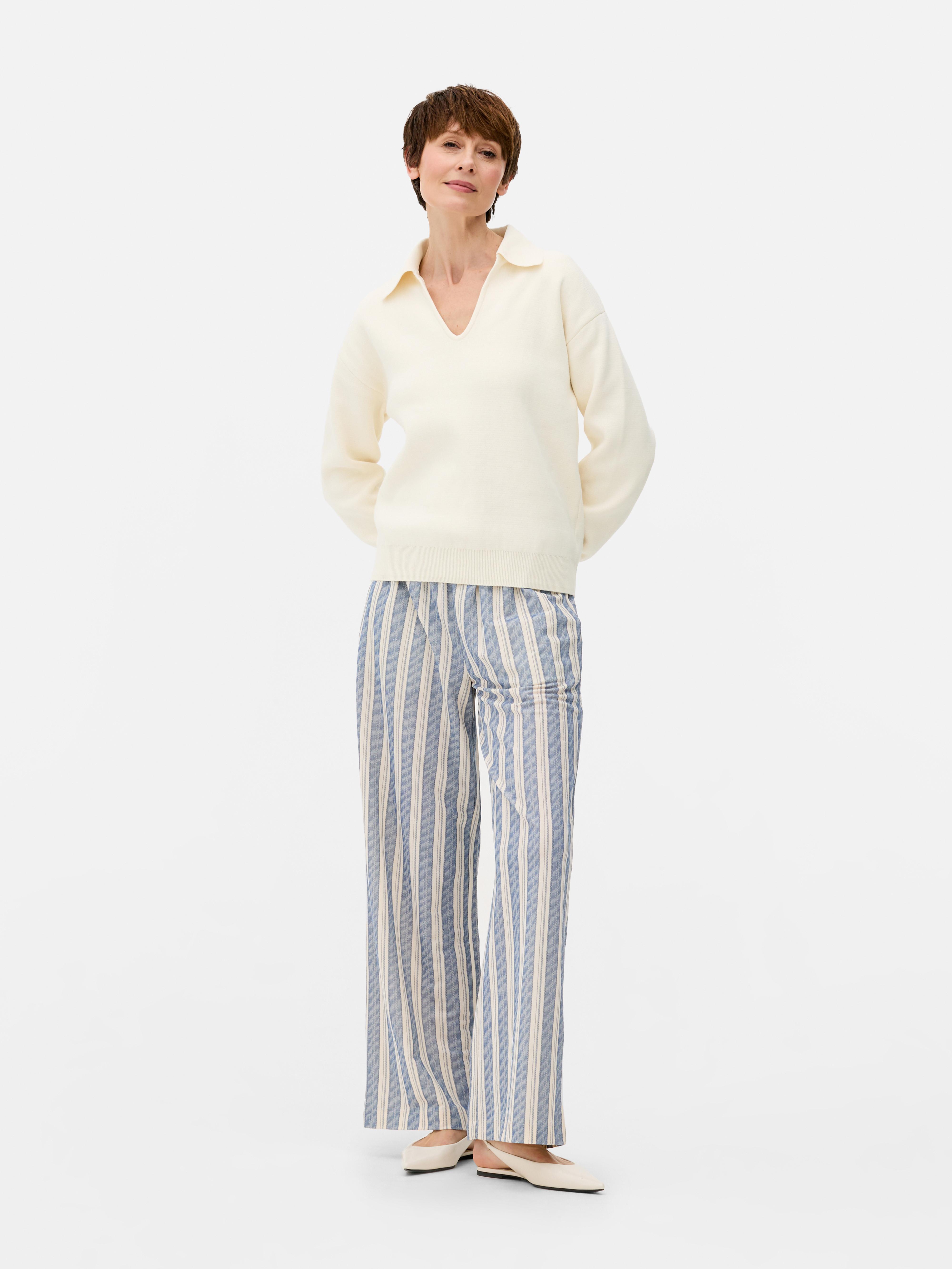 Collared Polo Jumper
