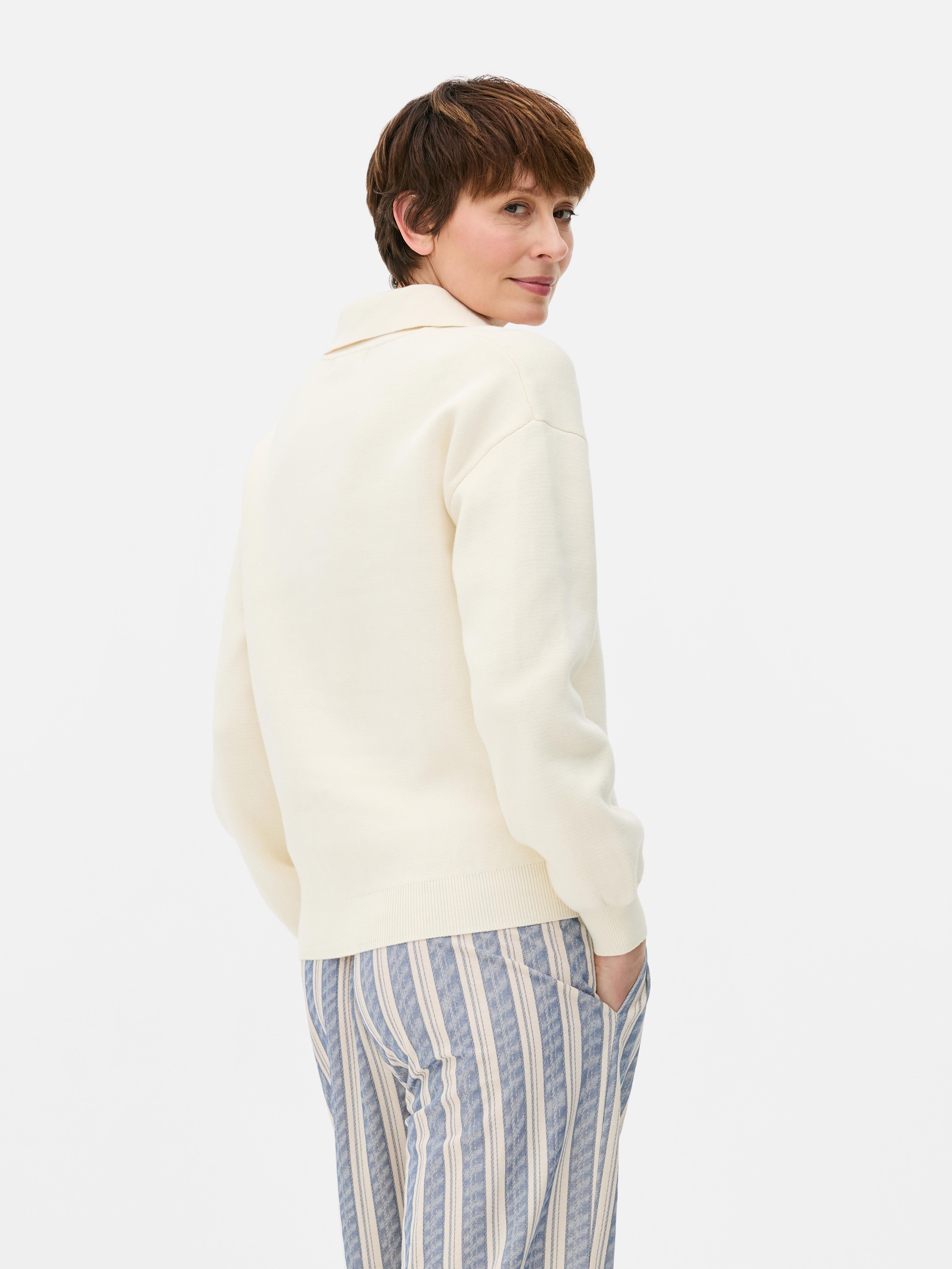Collared Polo Jumper