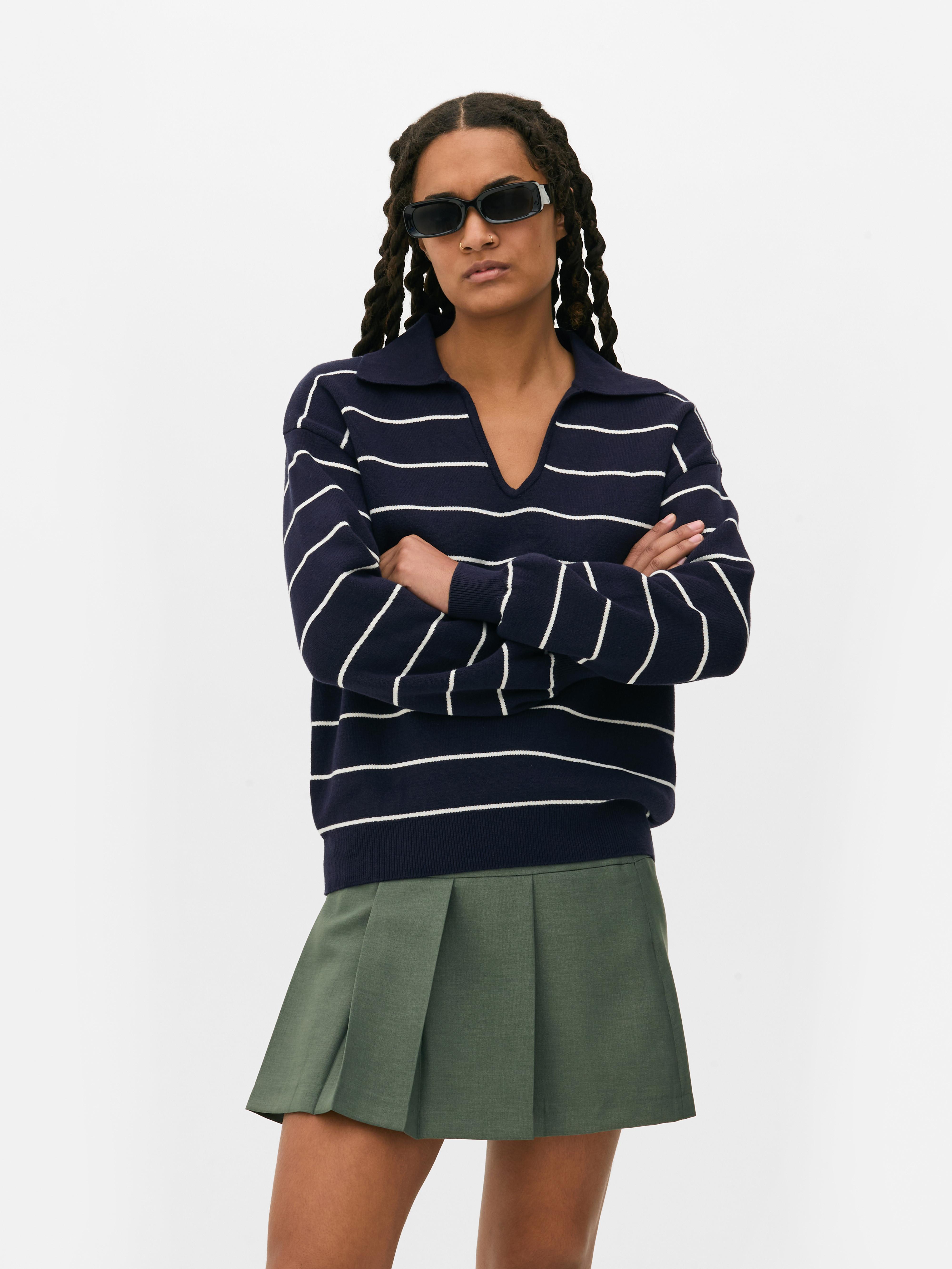 Collared Polo Jumper