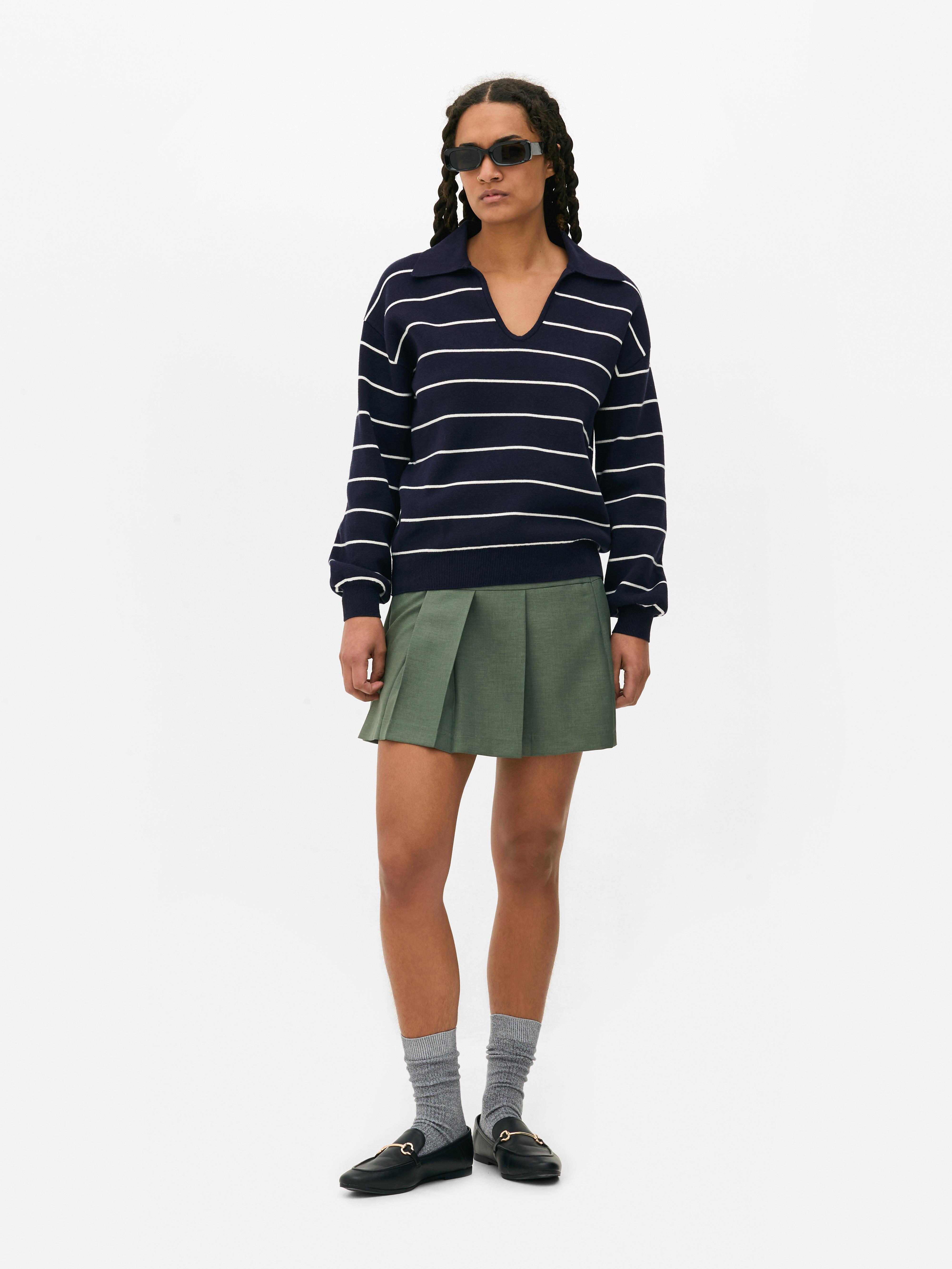 Collared Polo Jumper