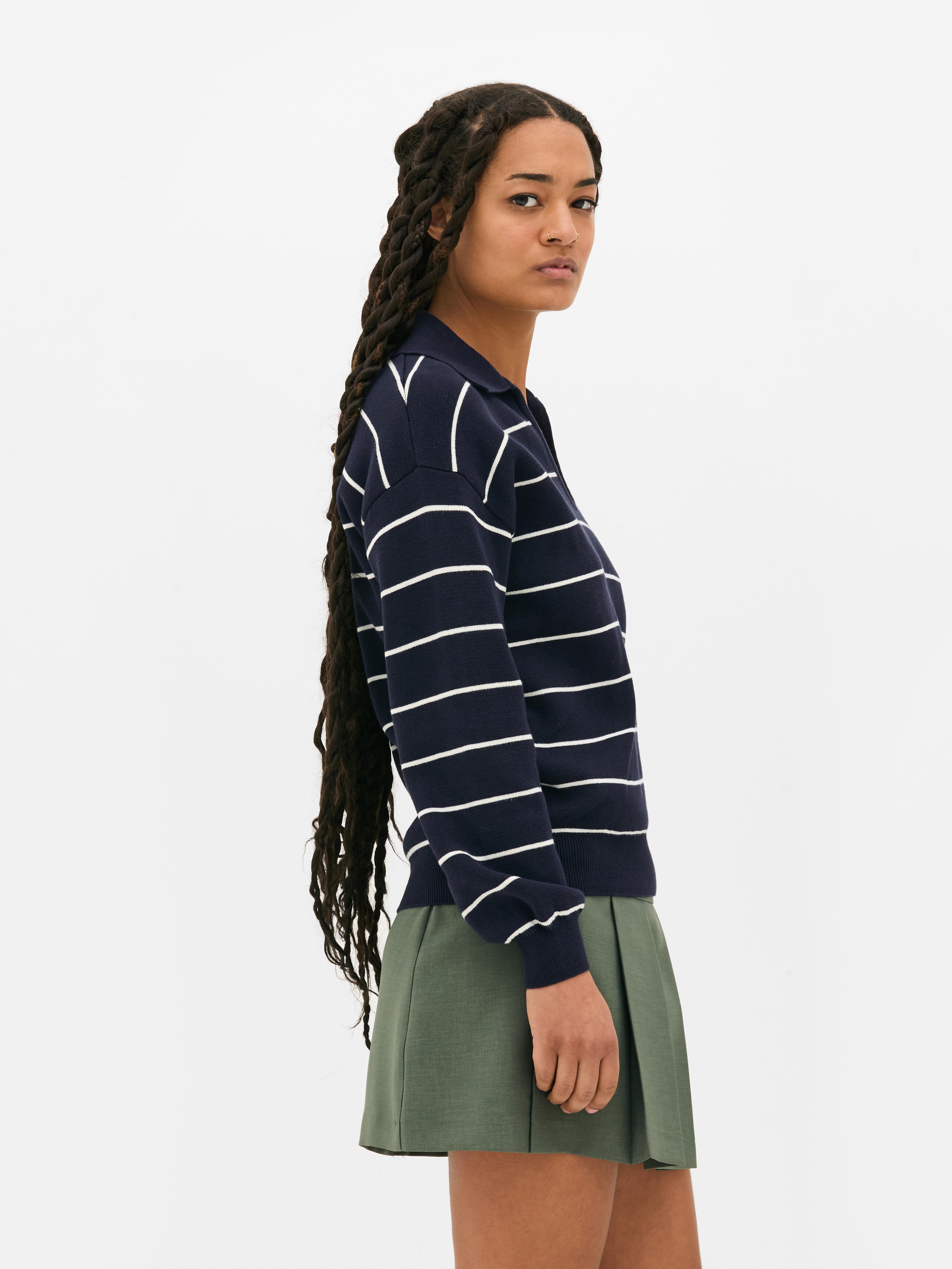 Collared Polo Jumper