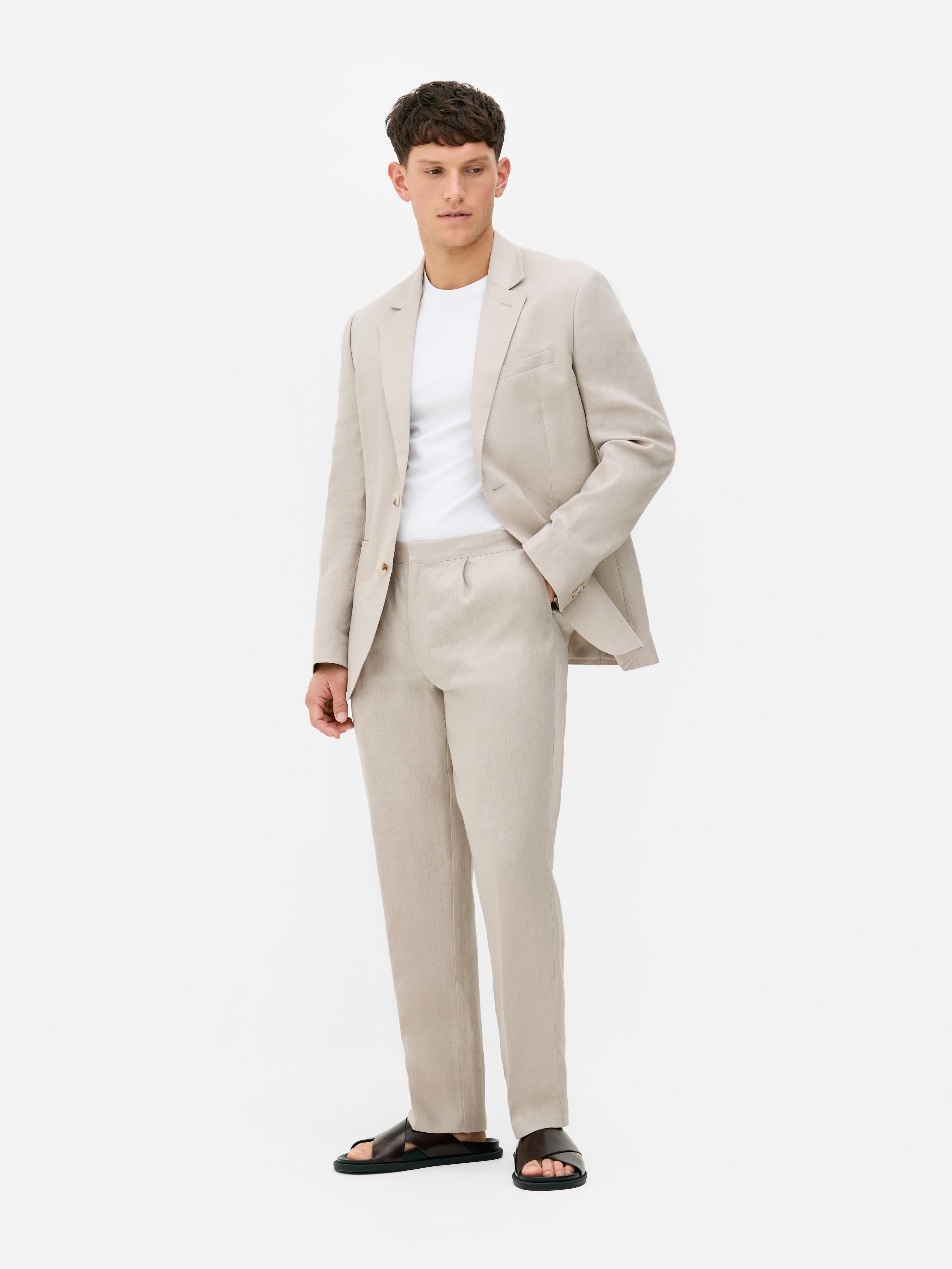 Kem Linen Pants Ivory