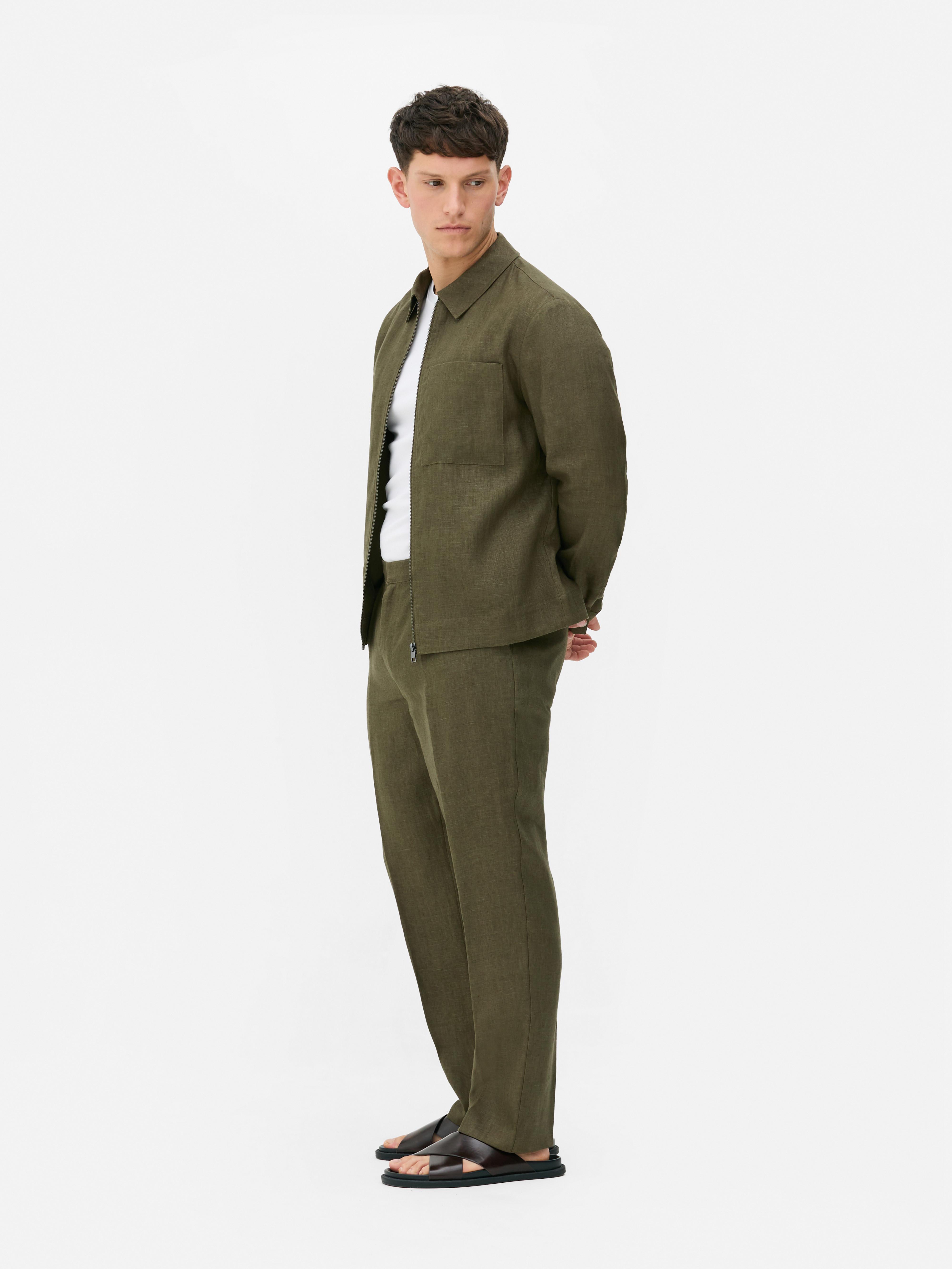 Pantaloni in lino Kem