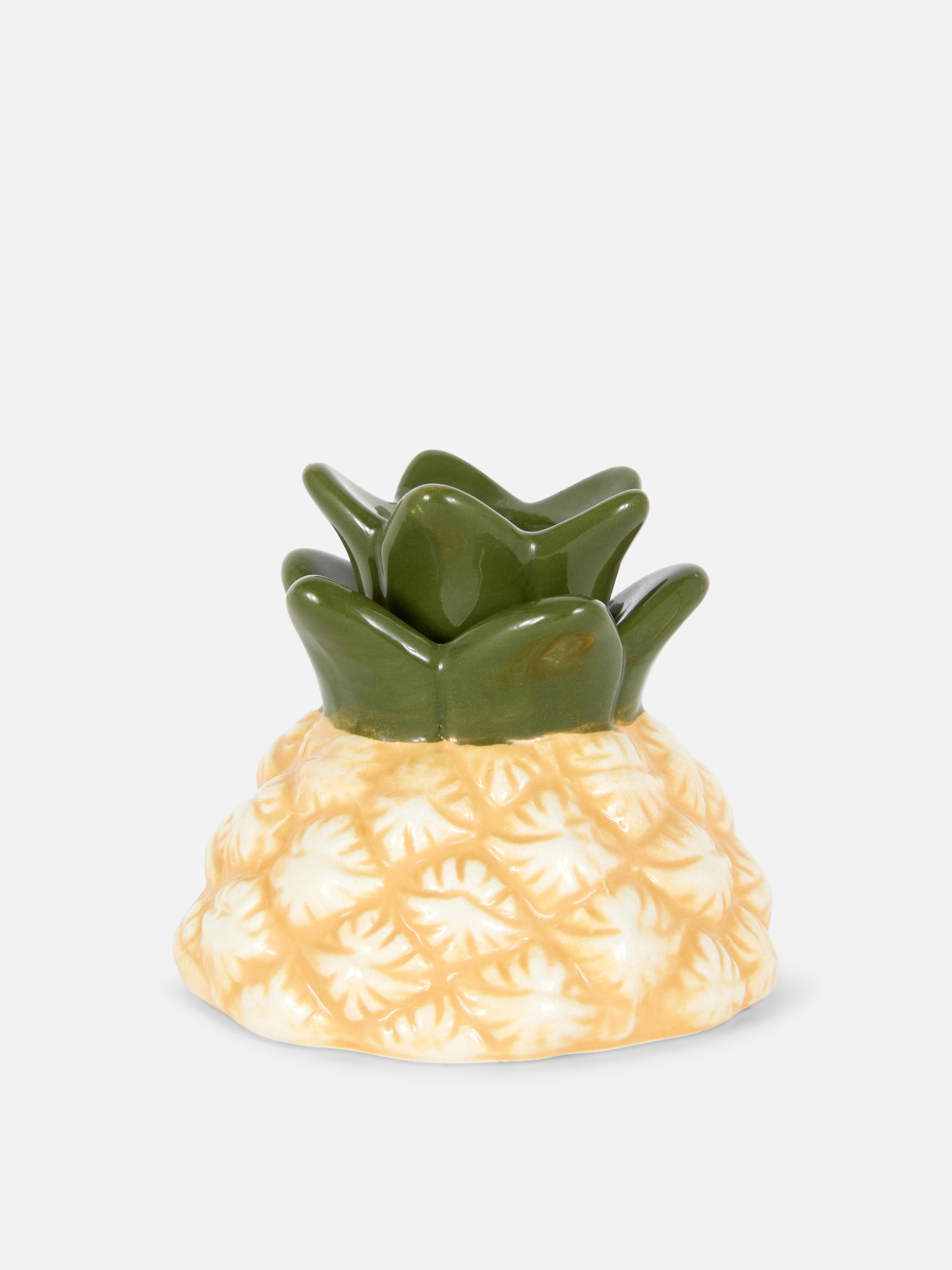 Portavelas con forma de piña