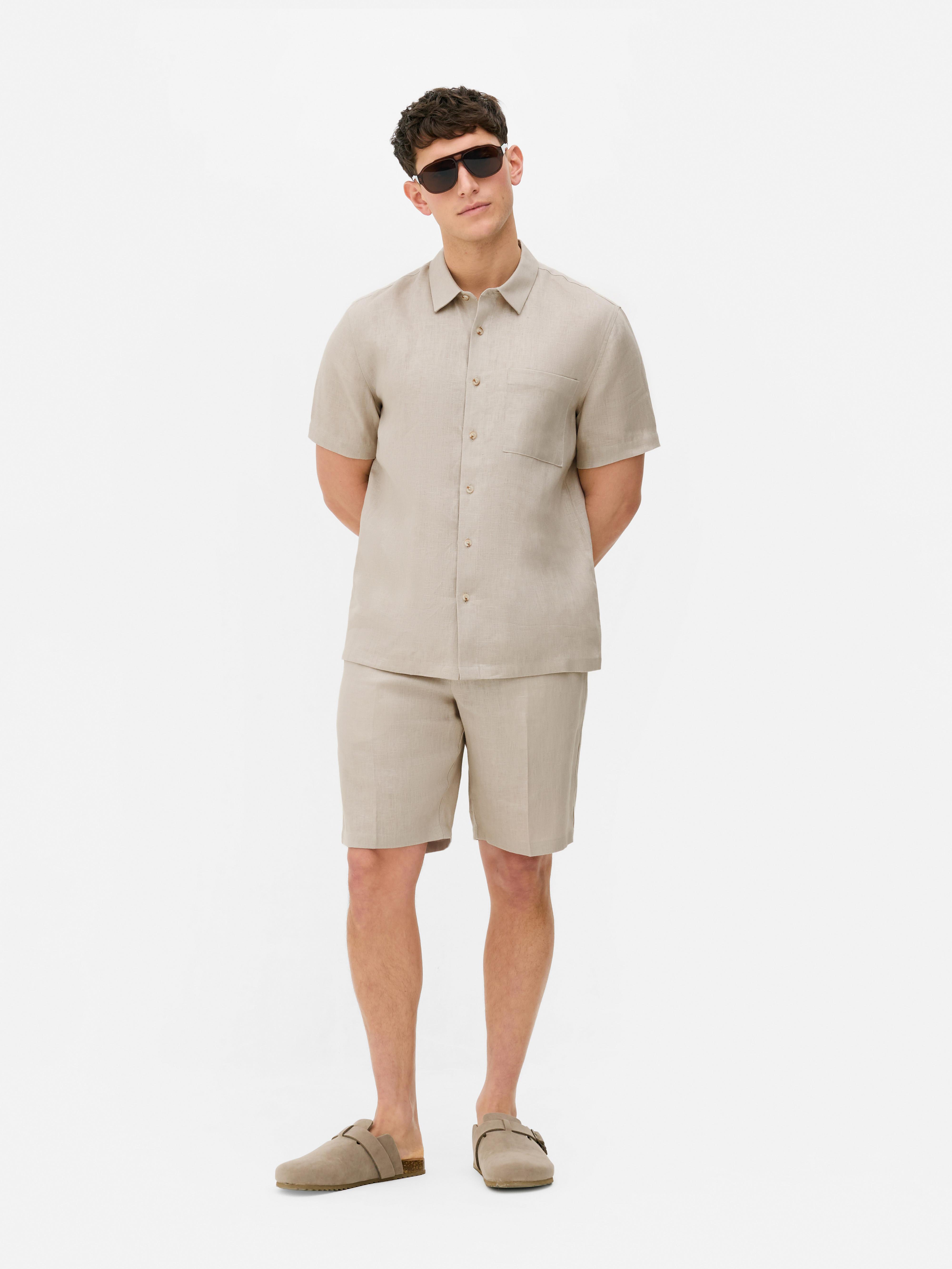 Kem Linen Short Sleeve Shirt