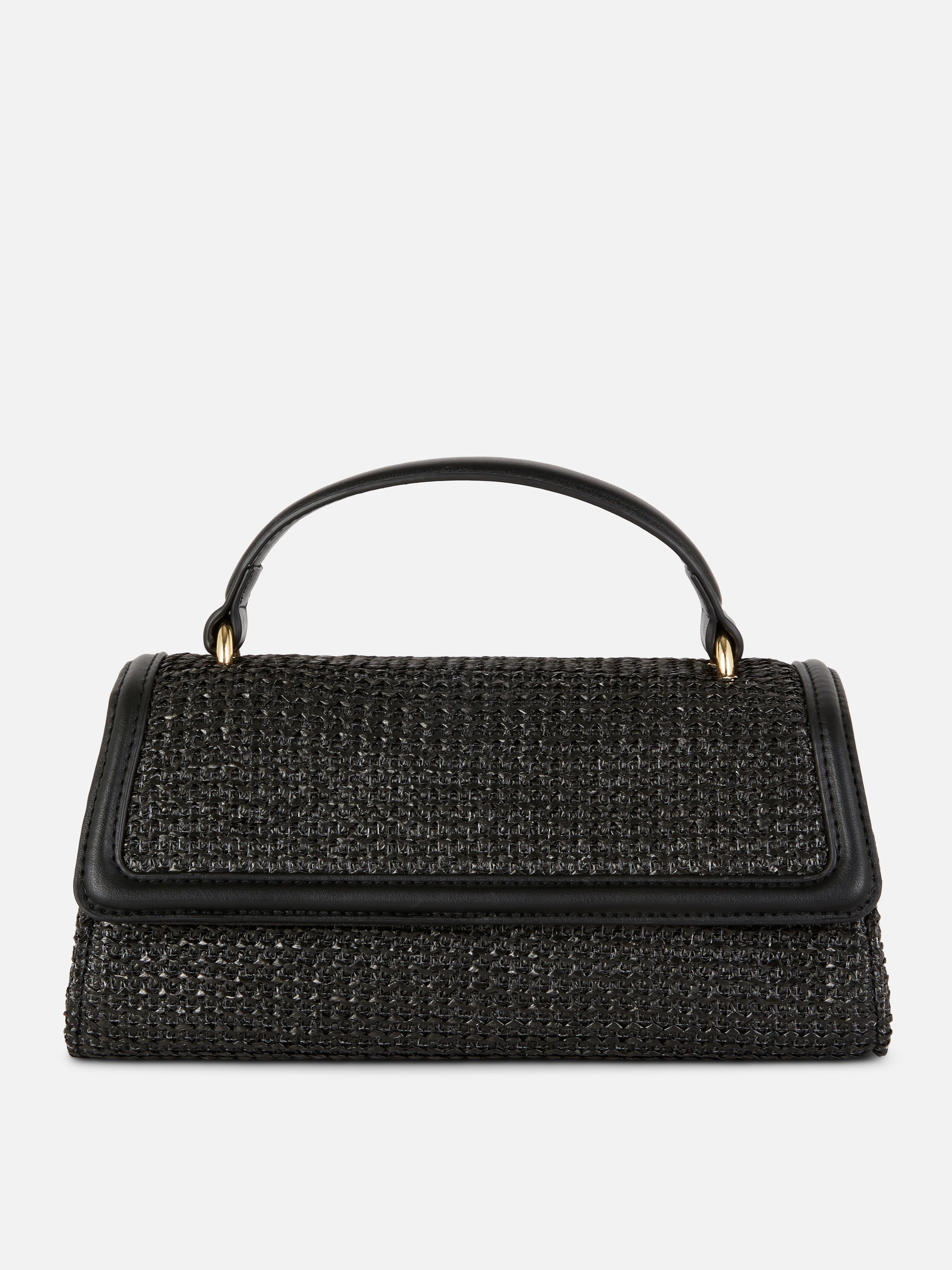Straw Handle Bag
