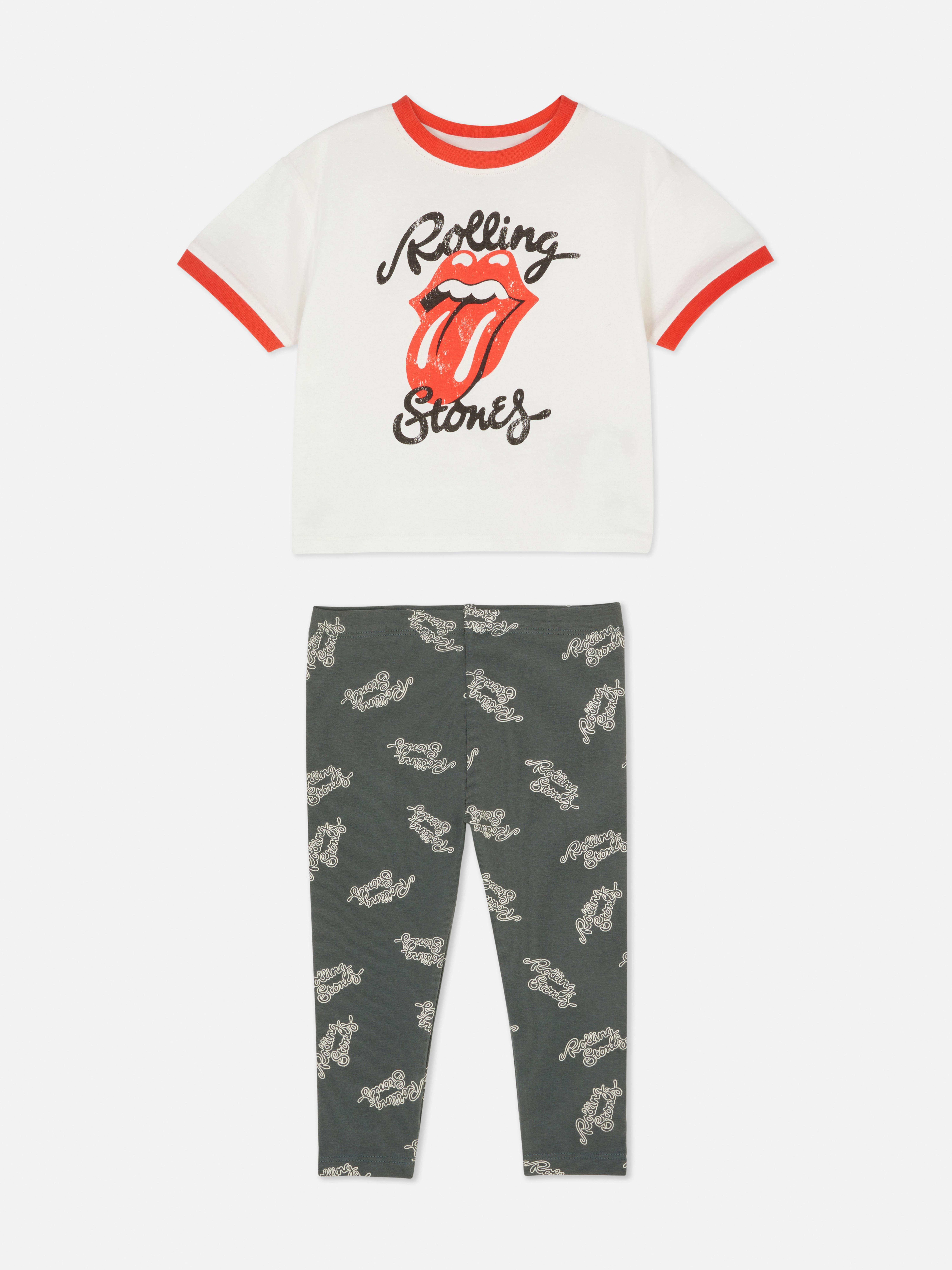 Conjunto t-shirt/leggings The Rolling Stones
