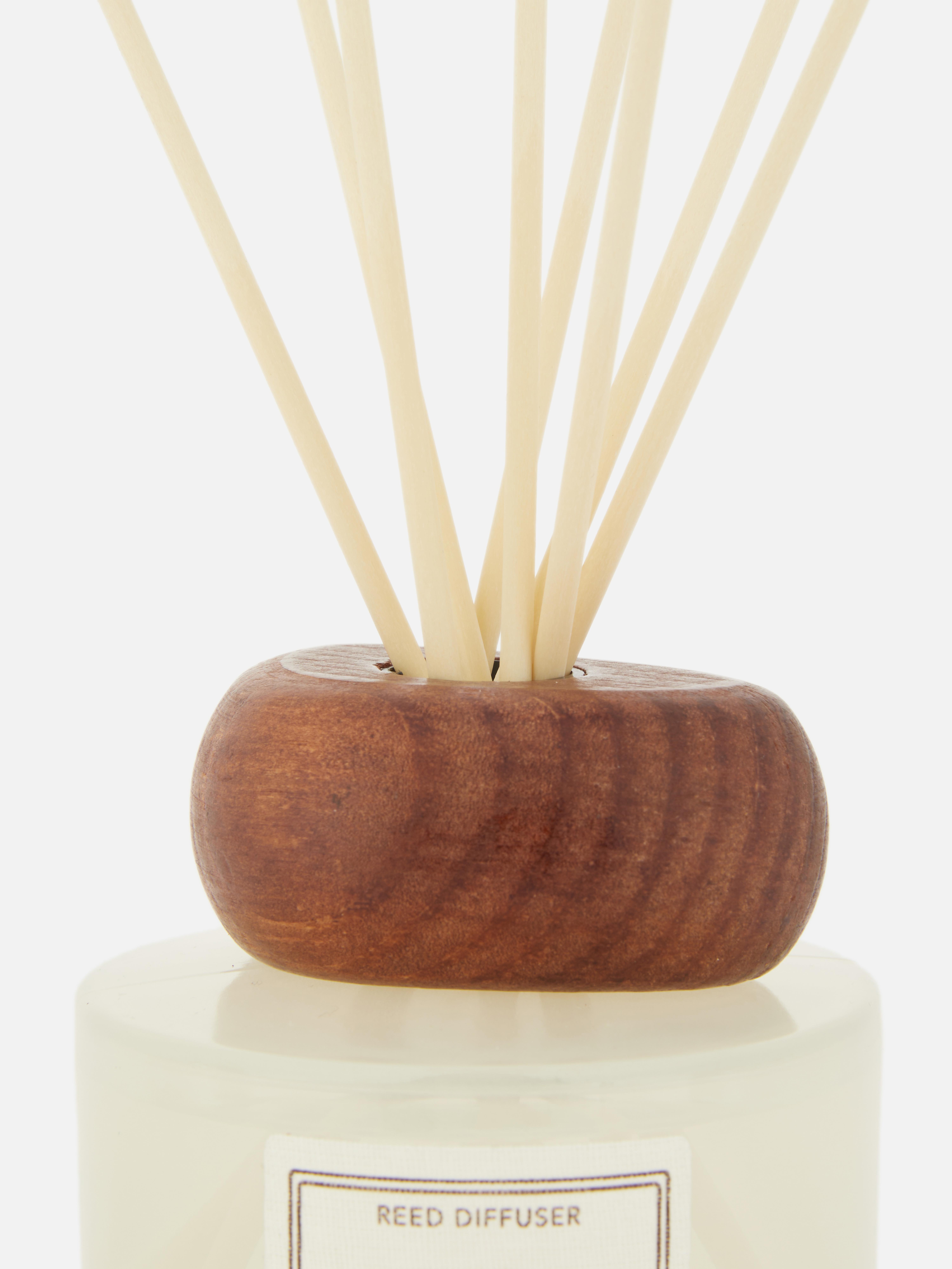 Difusor de aroma de varillas con tapa de madera