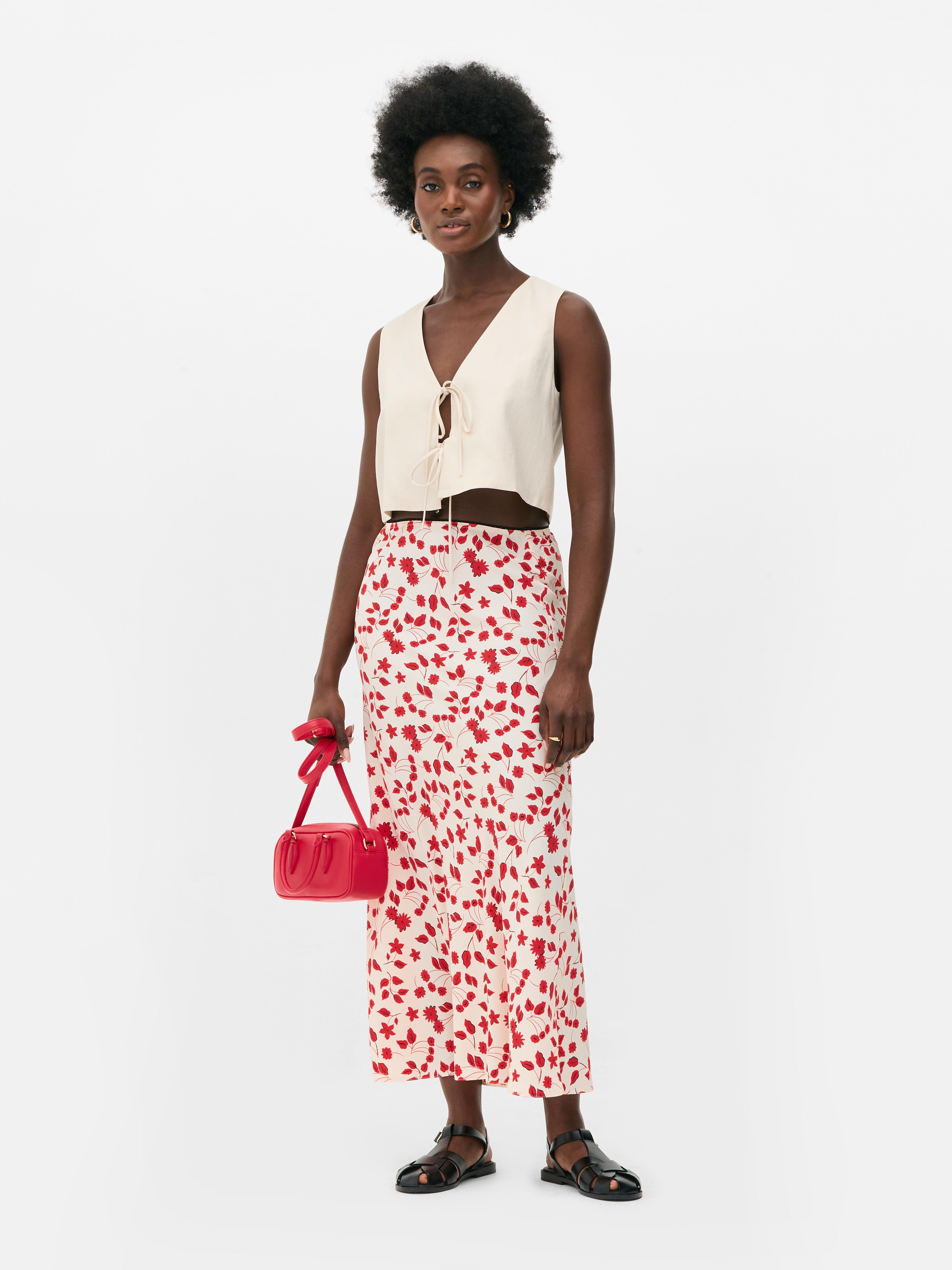 Floral Maxi Skirt
