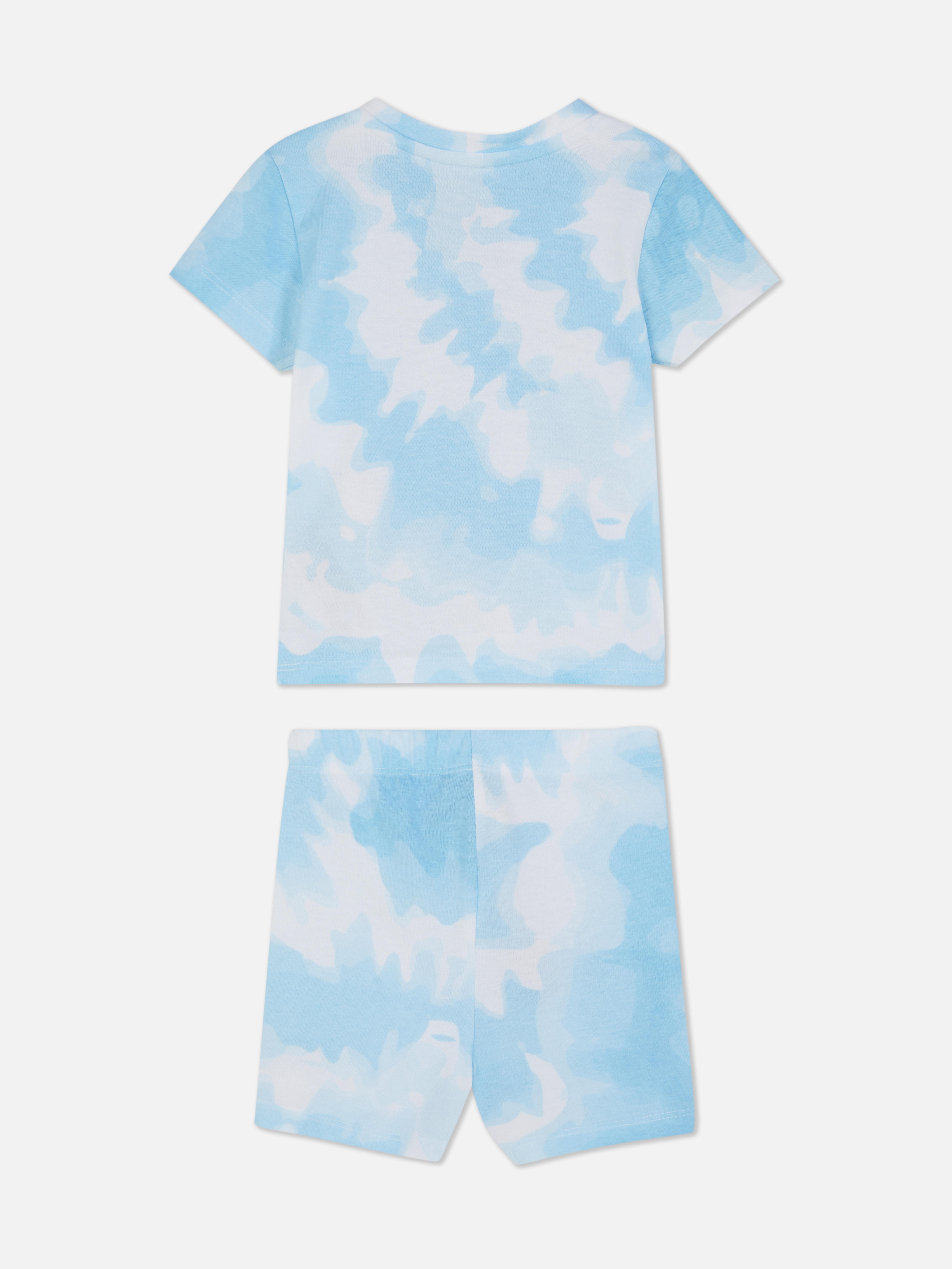 Disney’s Stitch Tie-Dye T-Shirt and Shorts Set