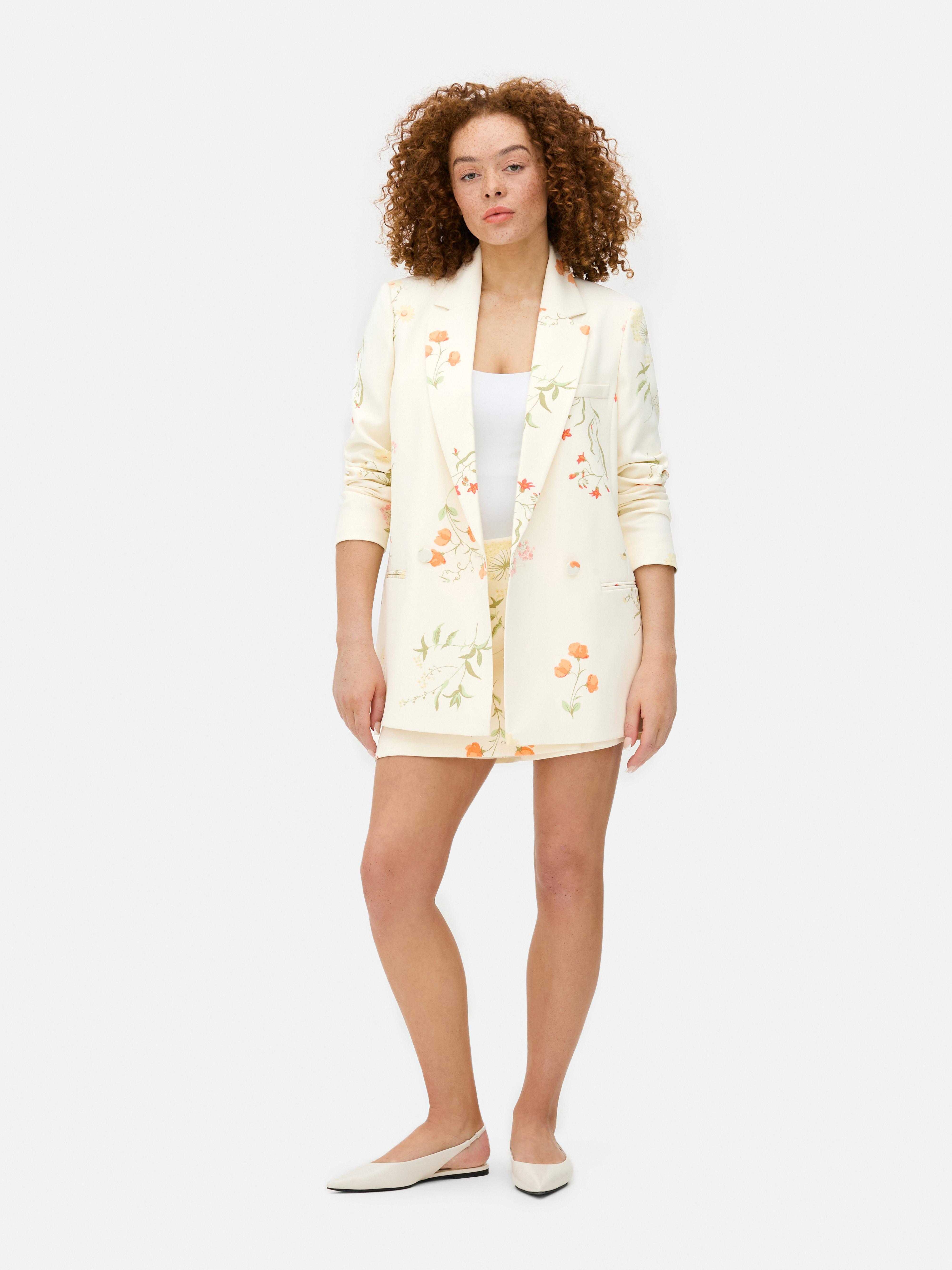 Floral Blazer