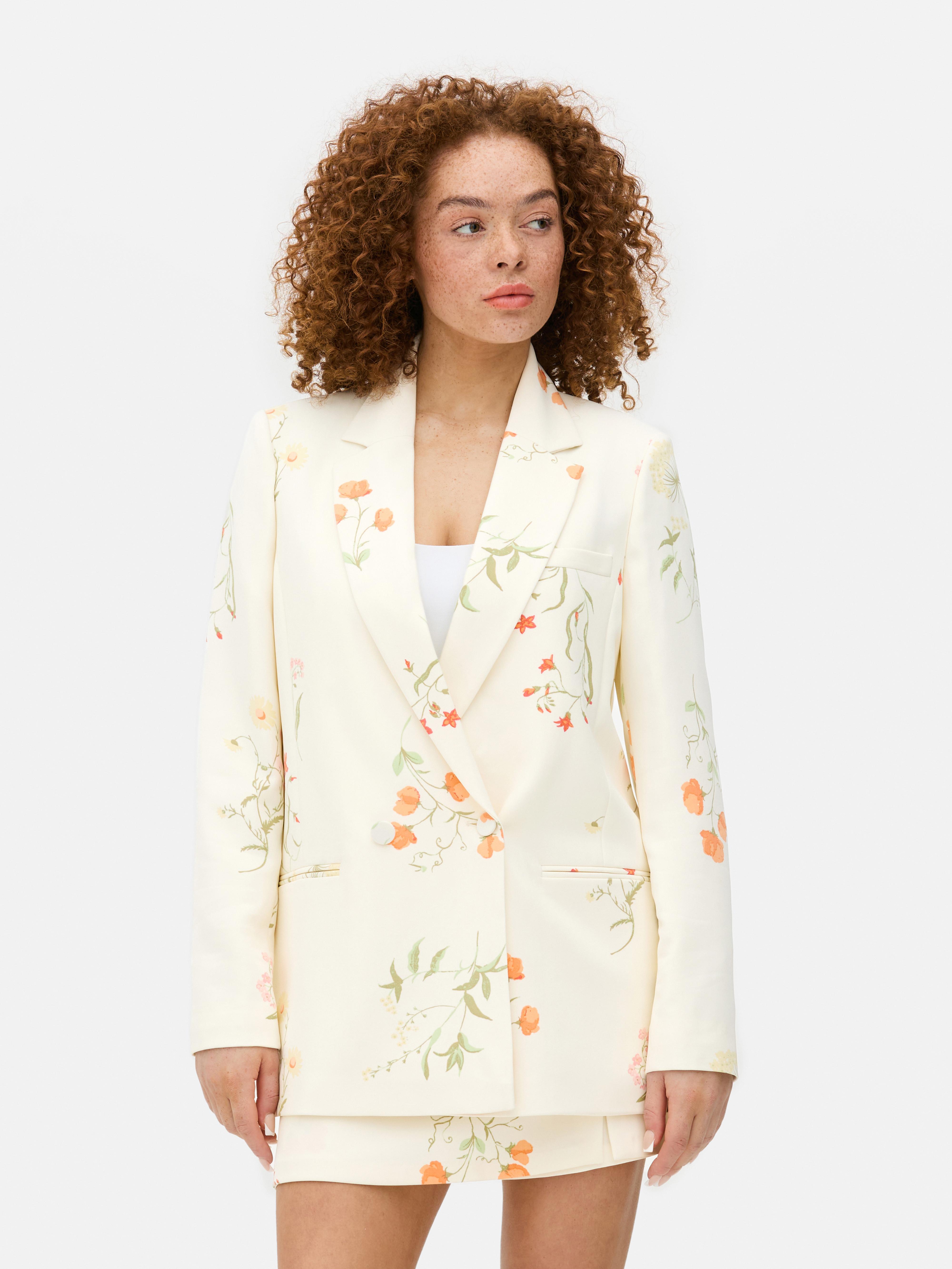 Floral Blazer