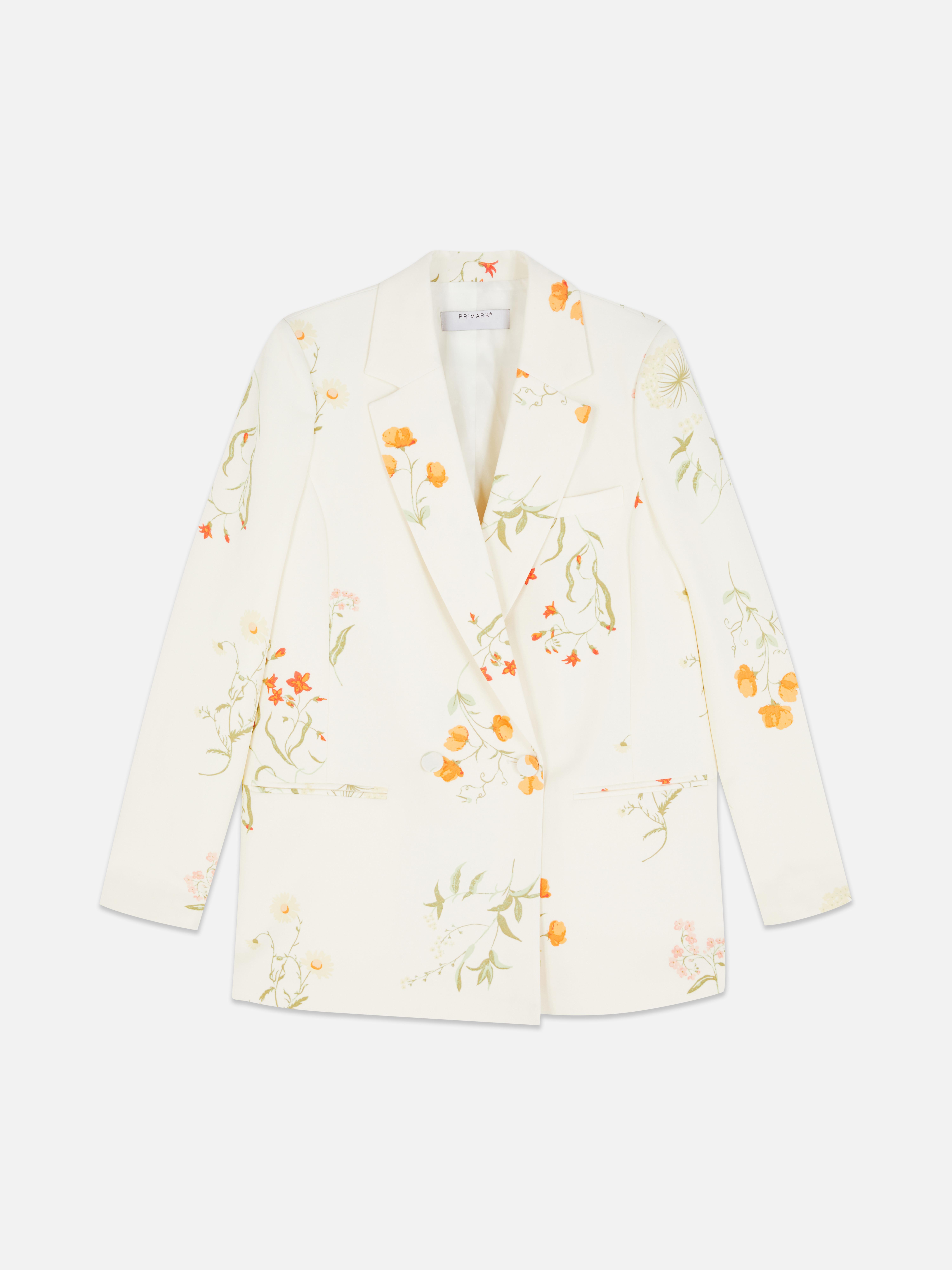 Floral Blazer