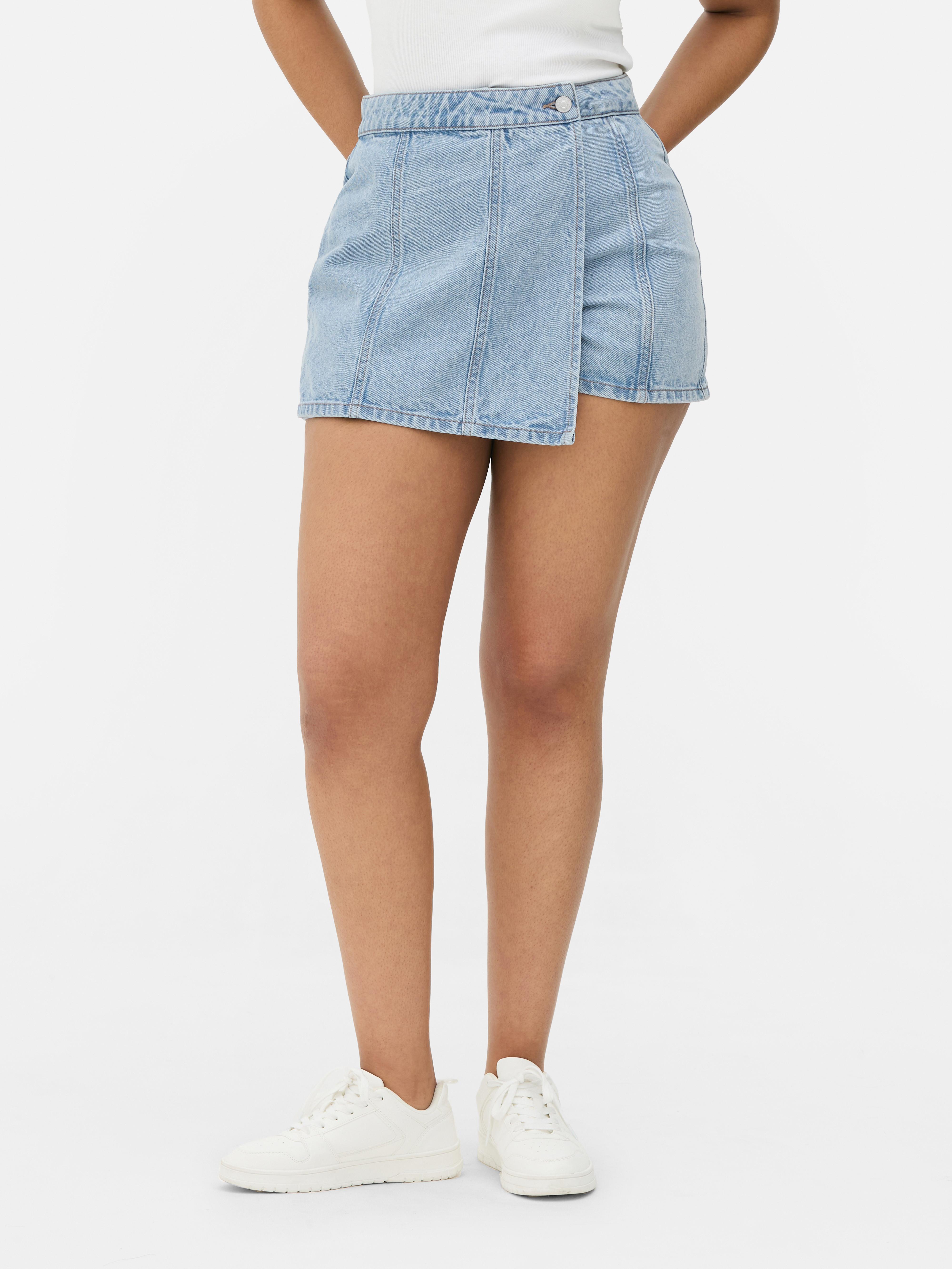 Denim Skort