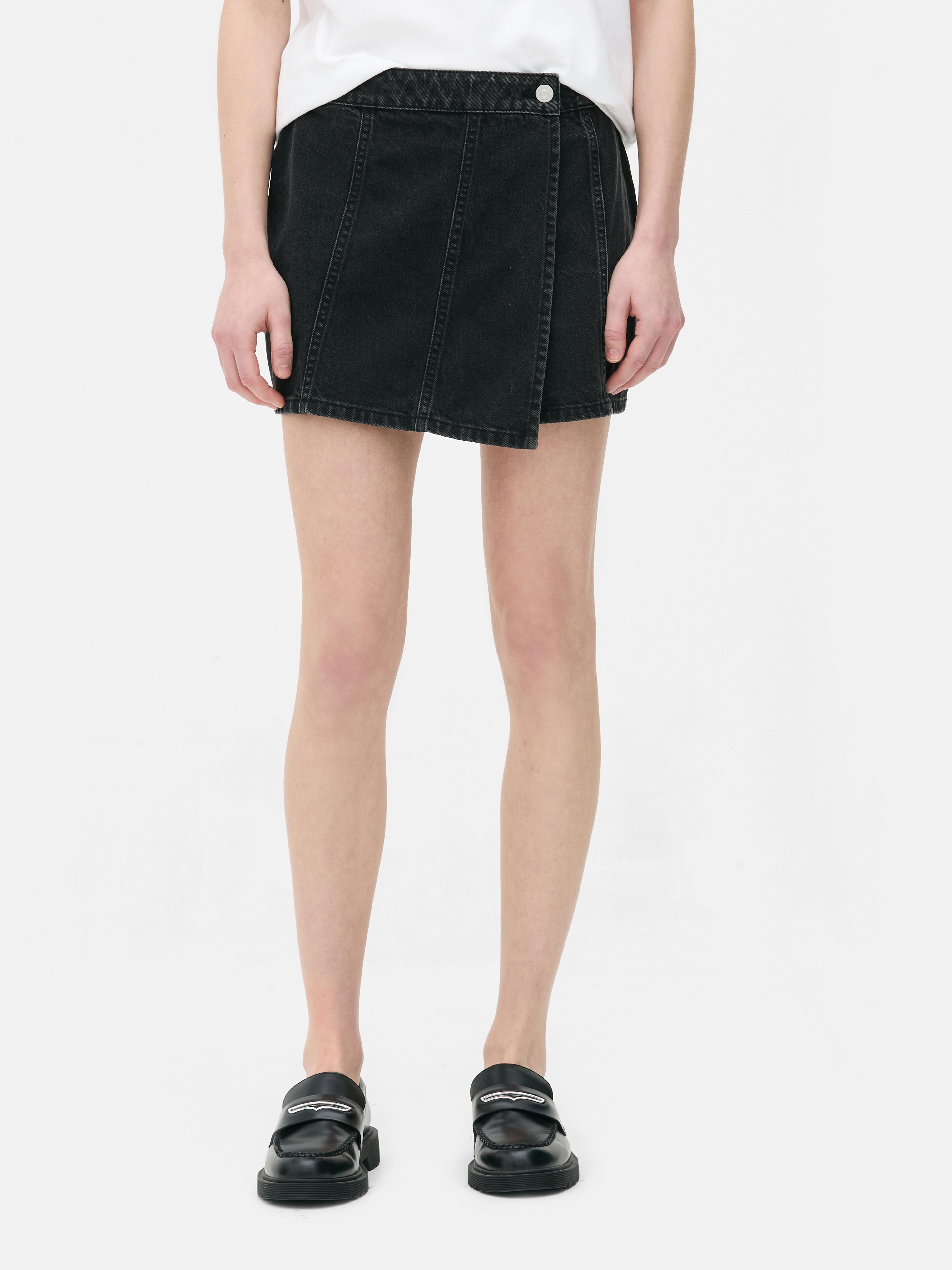 Denim Skort