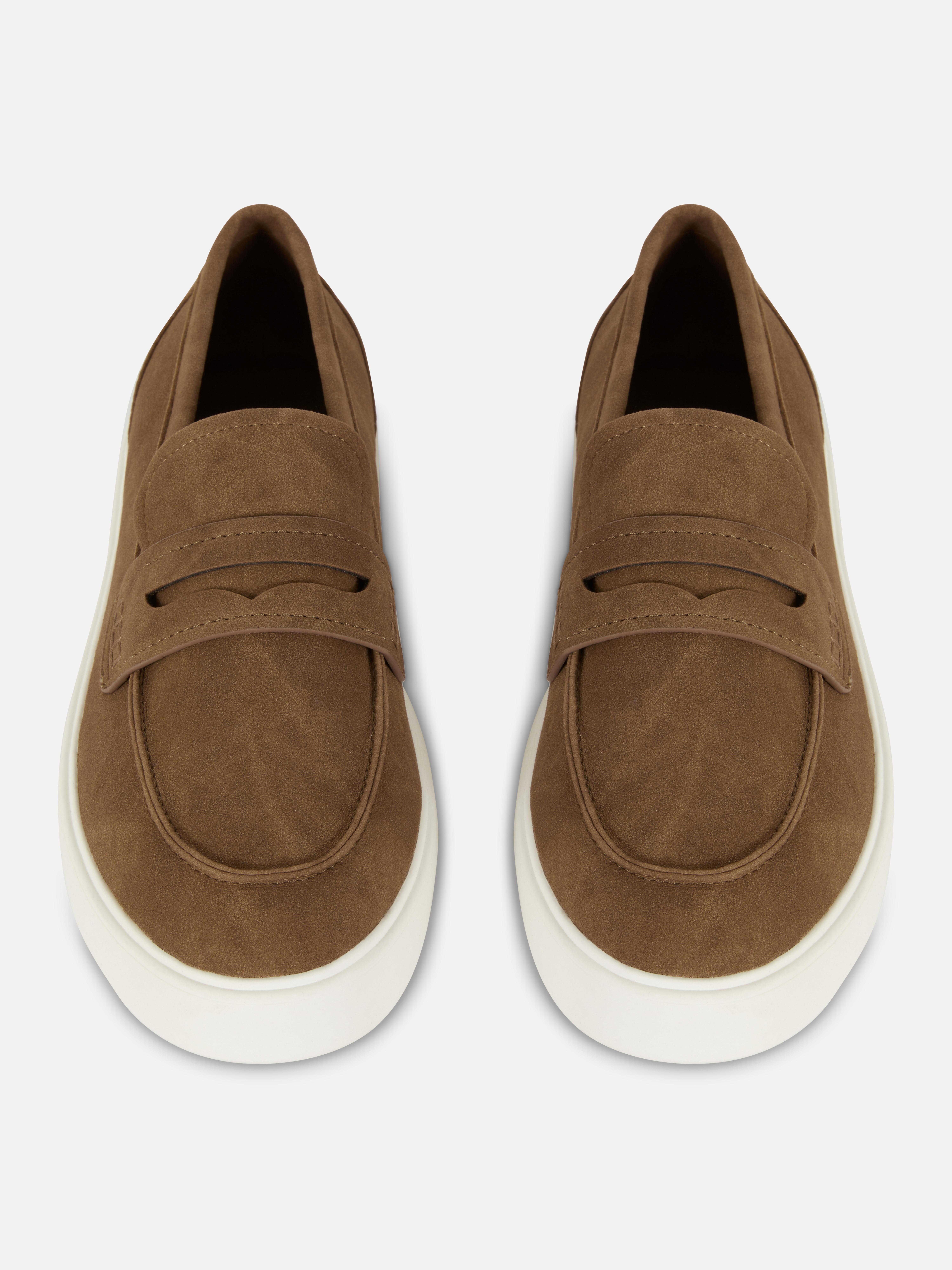 Loafers met dikke zool