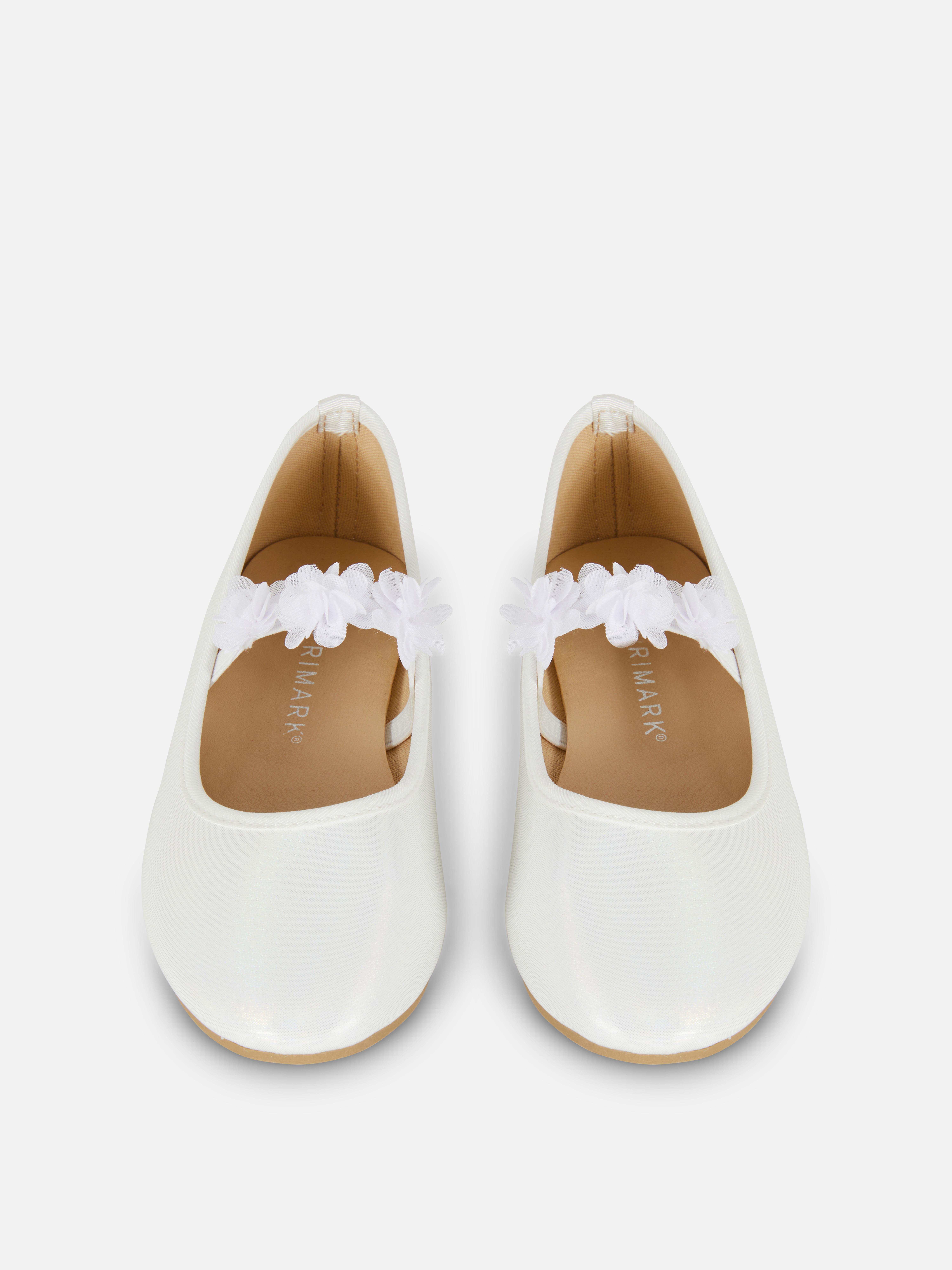 Ballerinas mit Tüllblumen