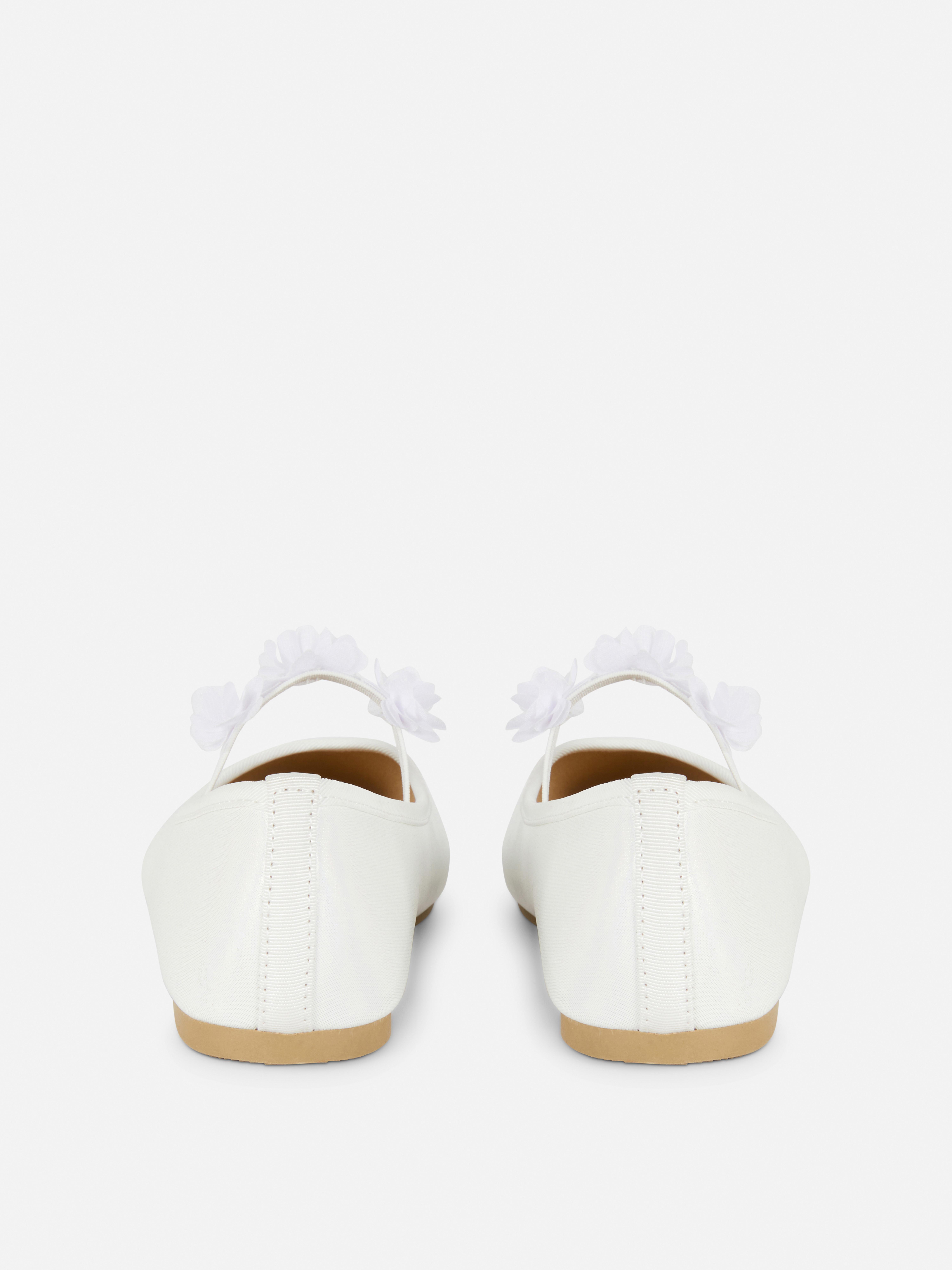 Ballerinas mit Tüllblumen