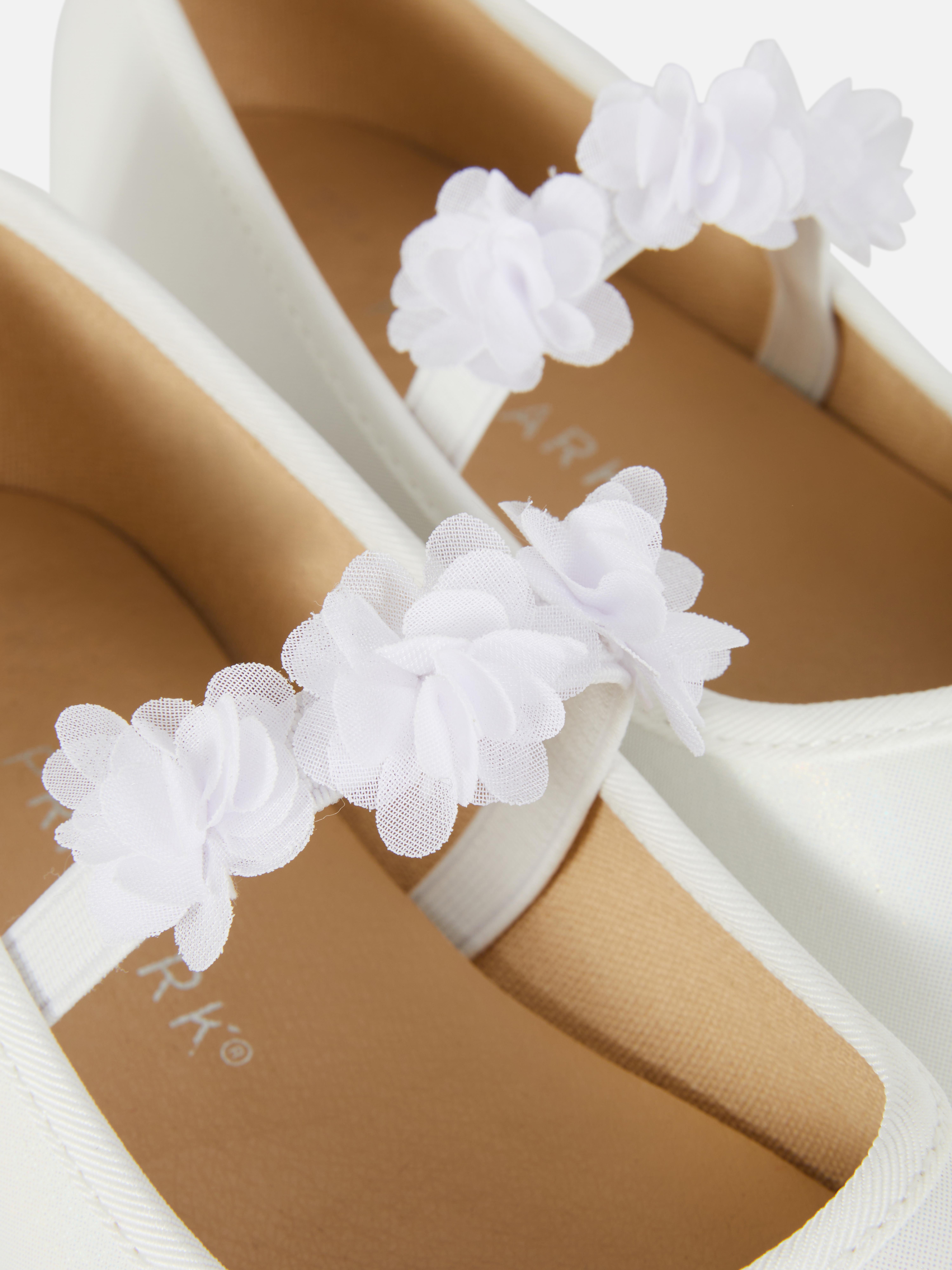 Ballerinas mit Tüllblumen
