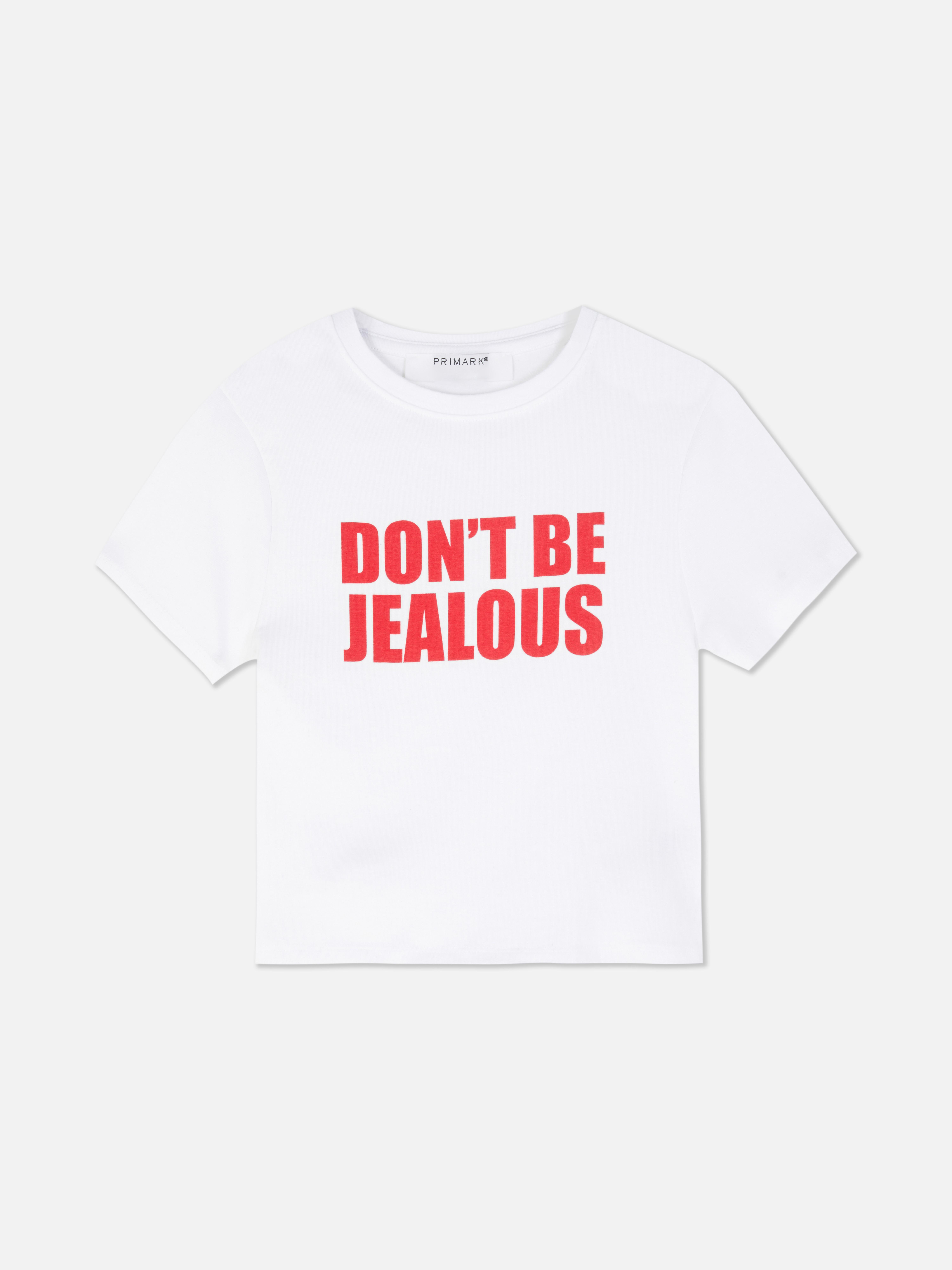 T-shirt curta estampada