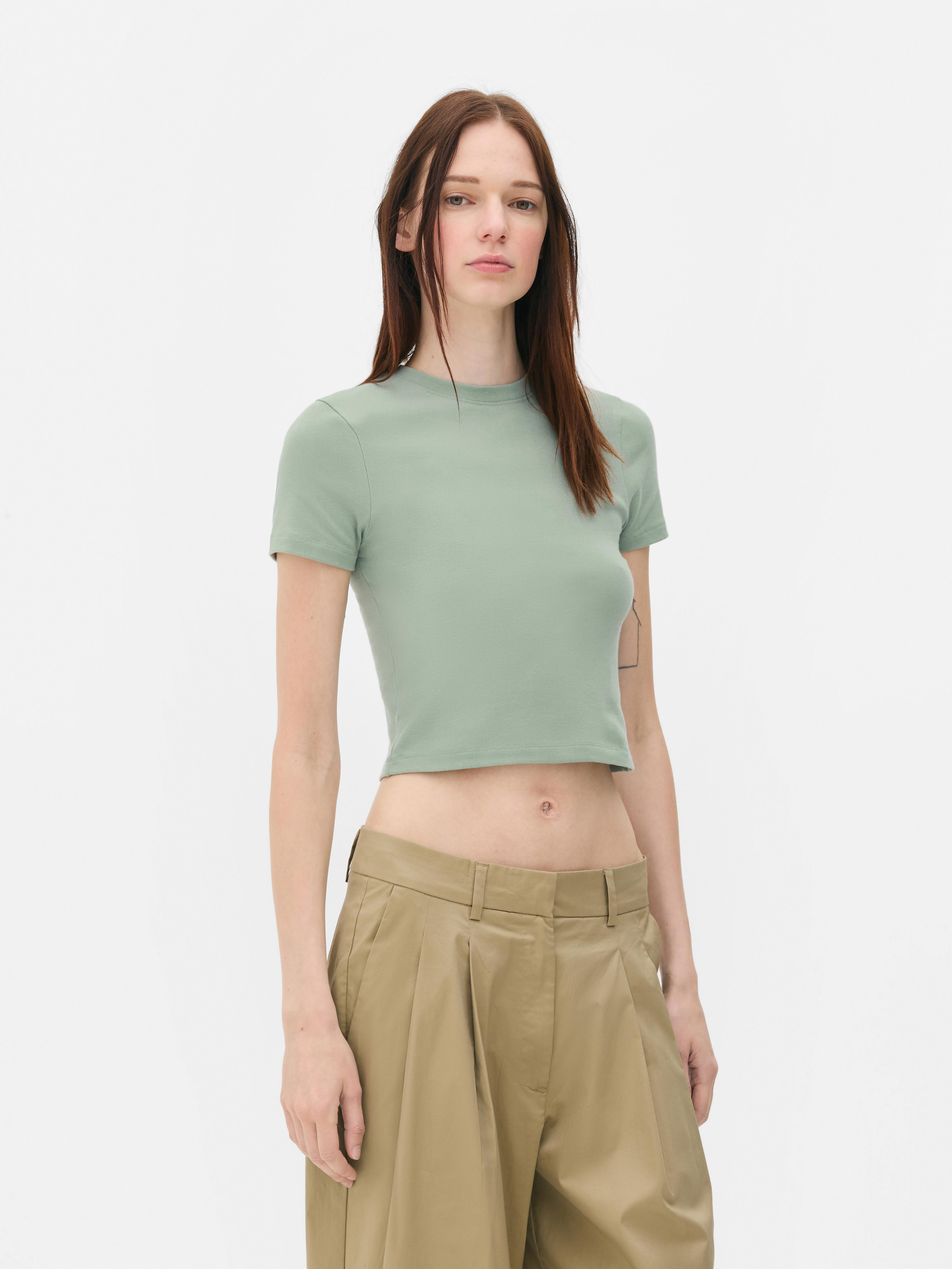 T-shirt curta estampada
