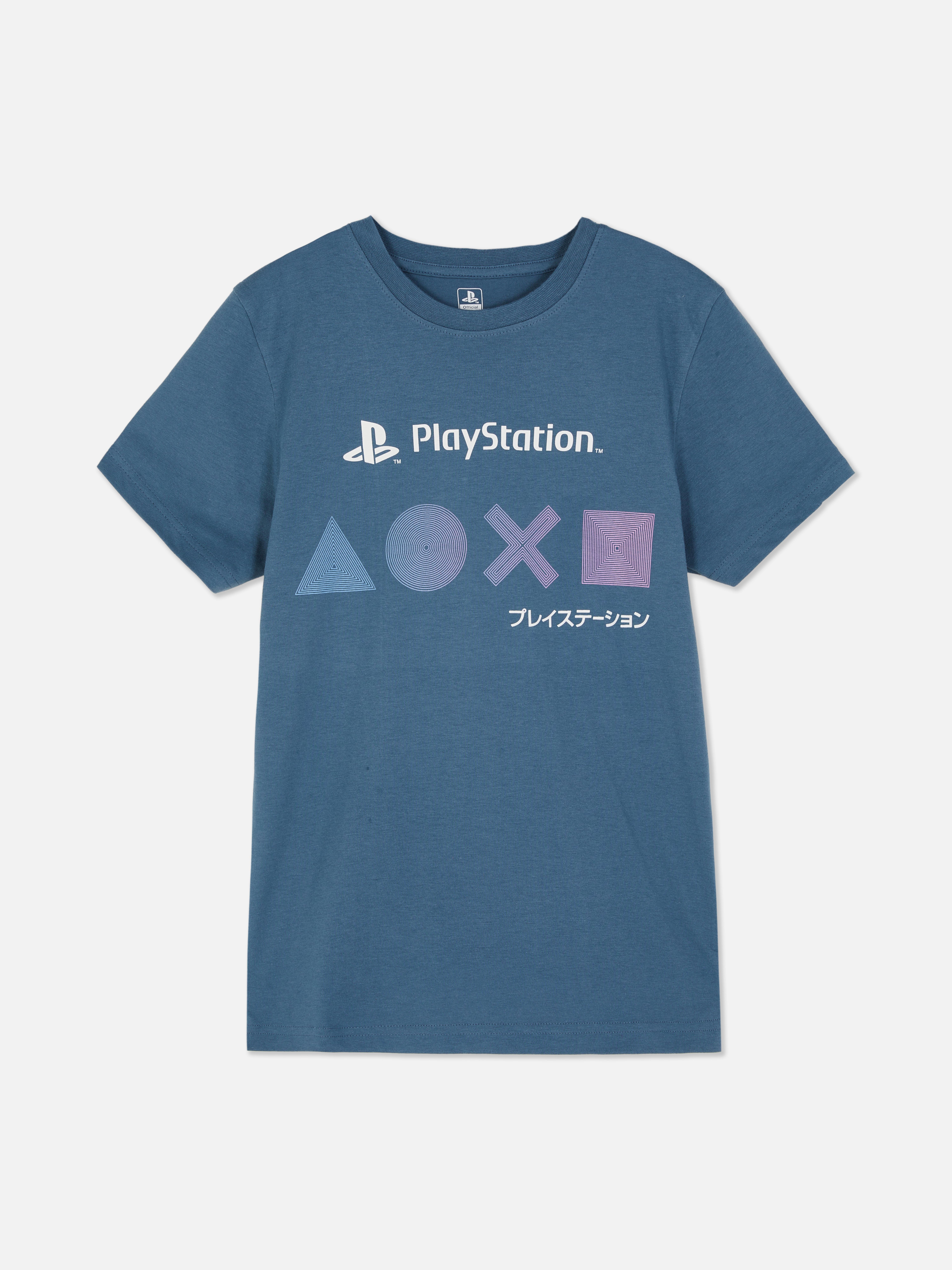 T-shirt met logo PlayStation