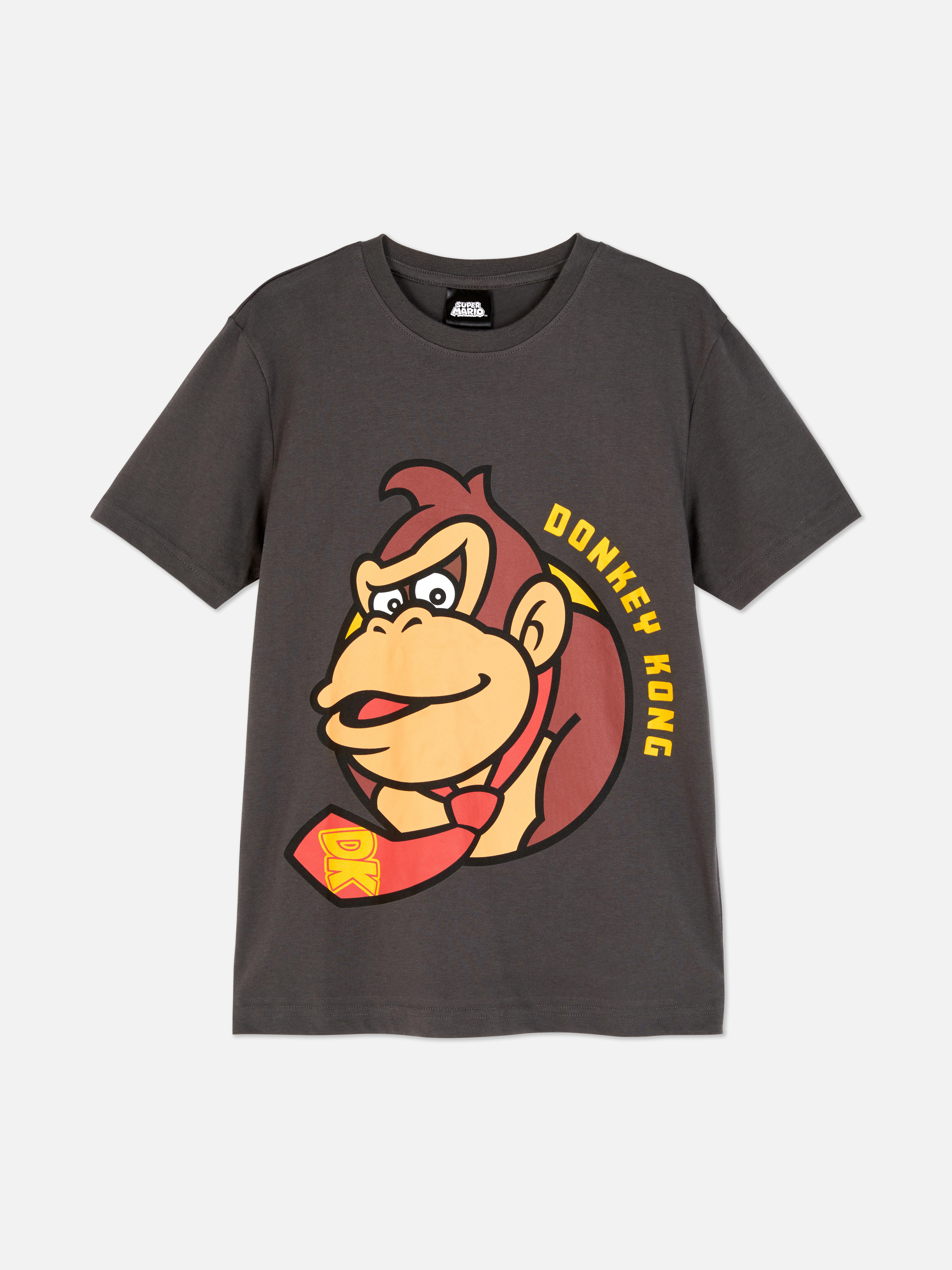 7-15yrs | Super Mario World Donkey Kong T-Shirt