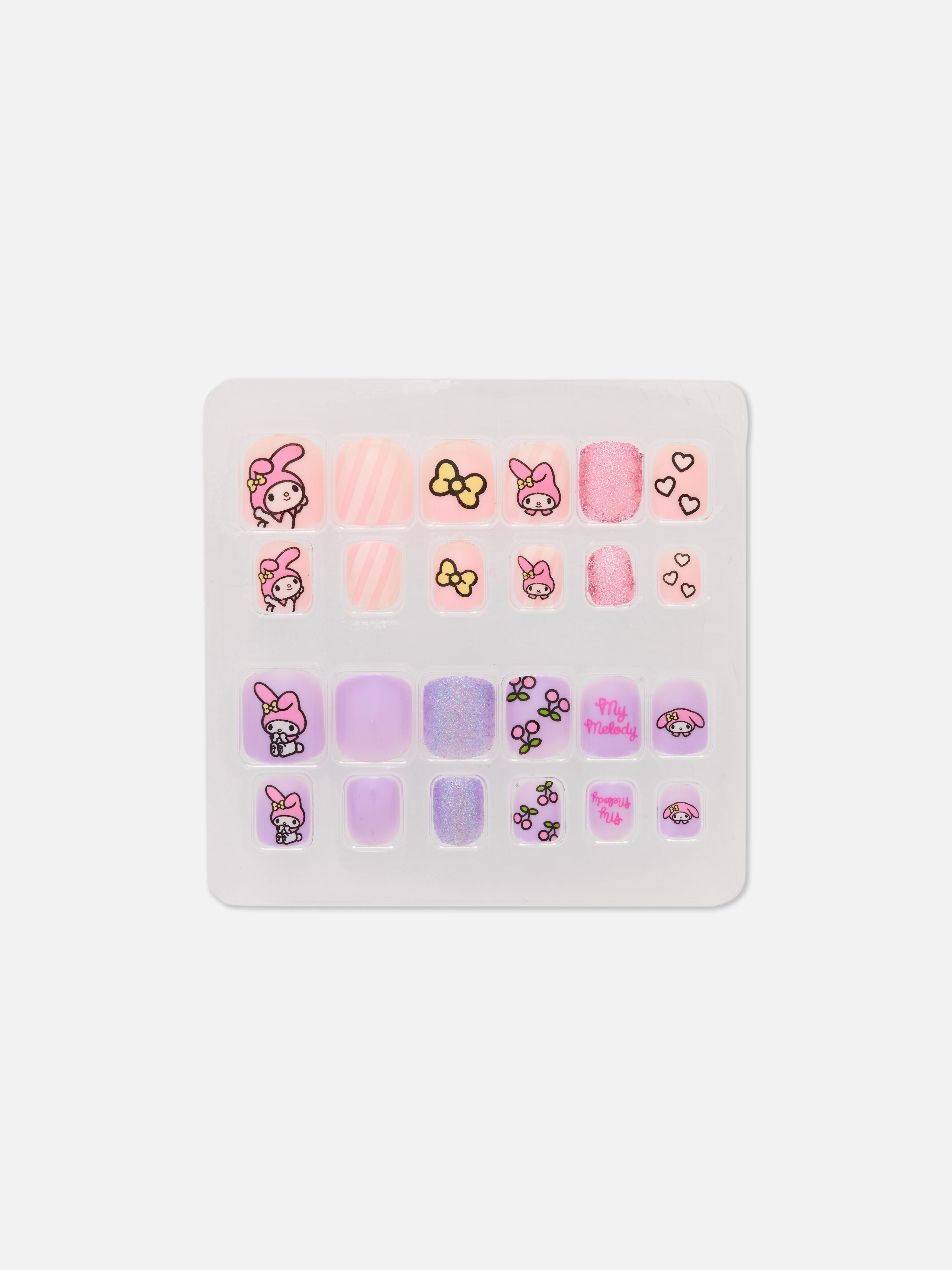 Komplet umetnih nohtov Hello Kitty My Melody