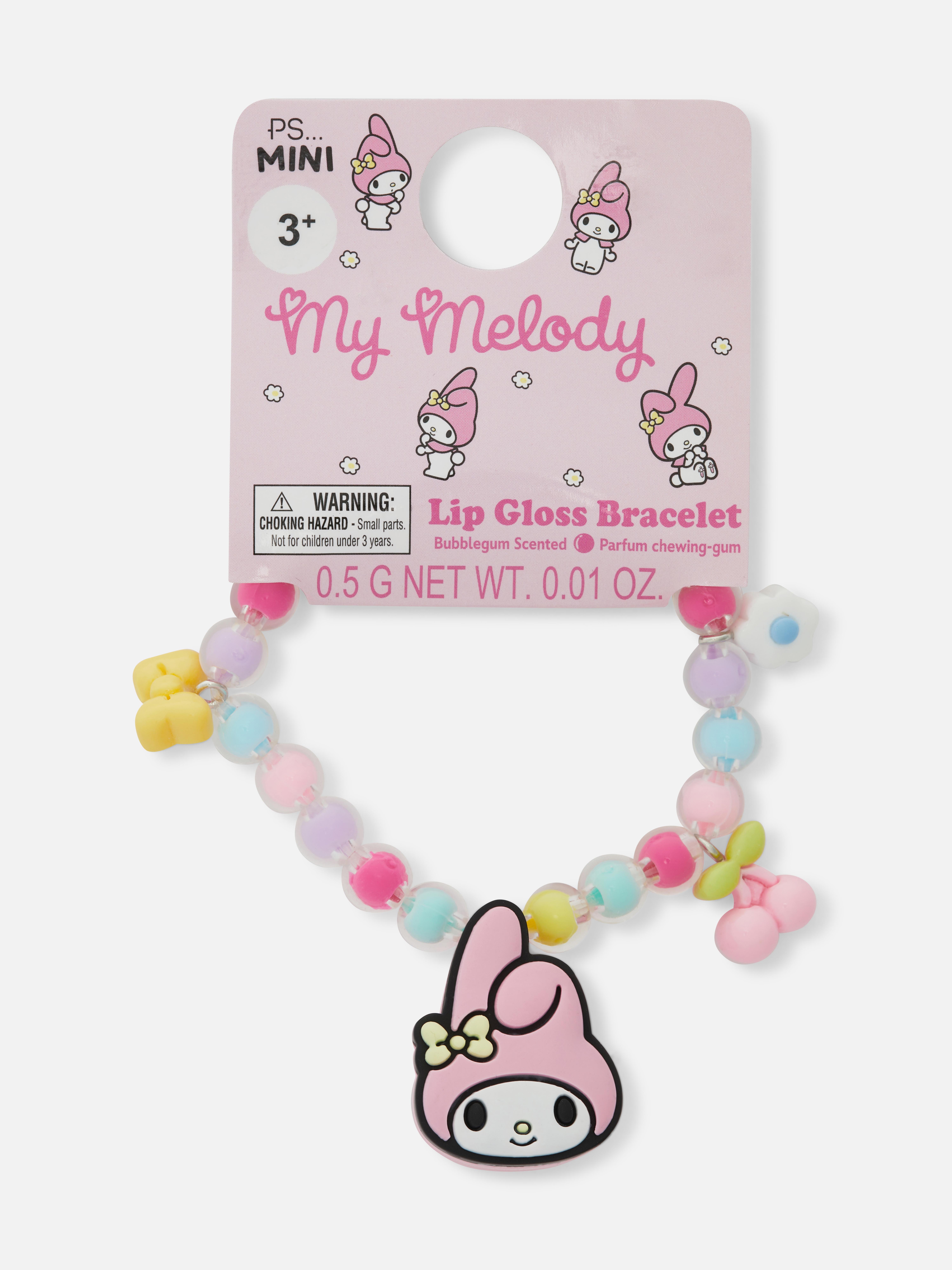 PS... Mini „Hello Kitty My Melody“ Armband mit Lipgloss