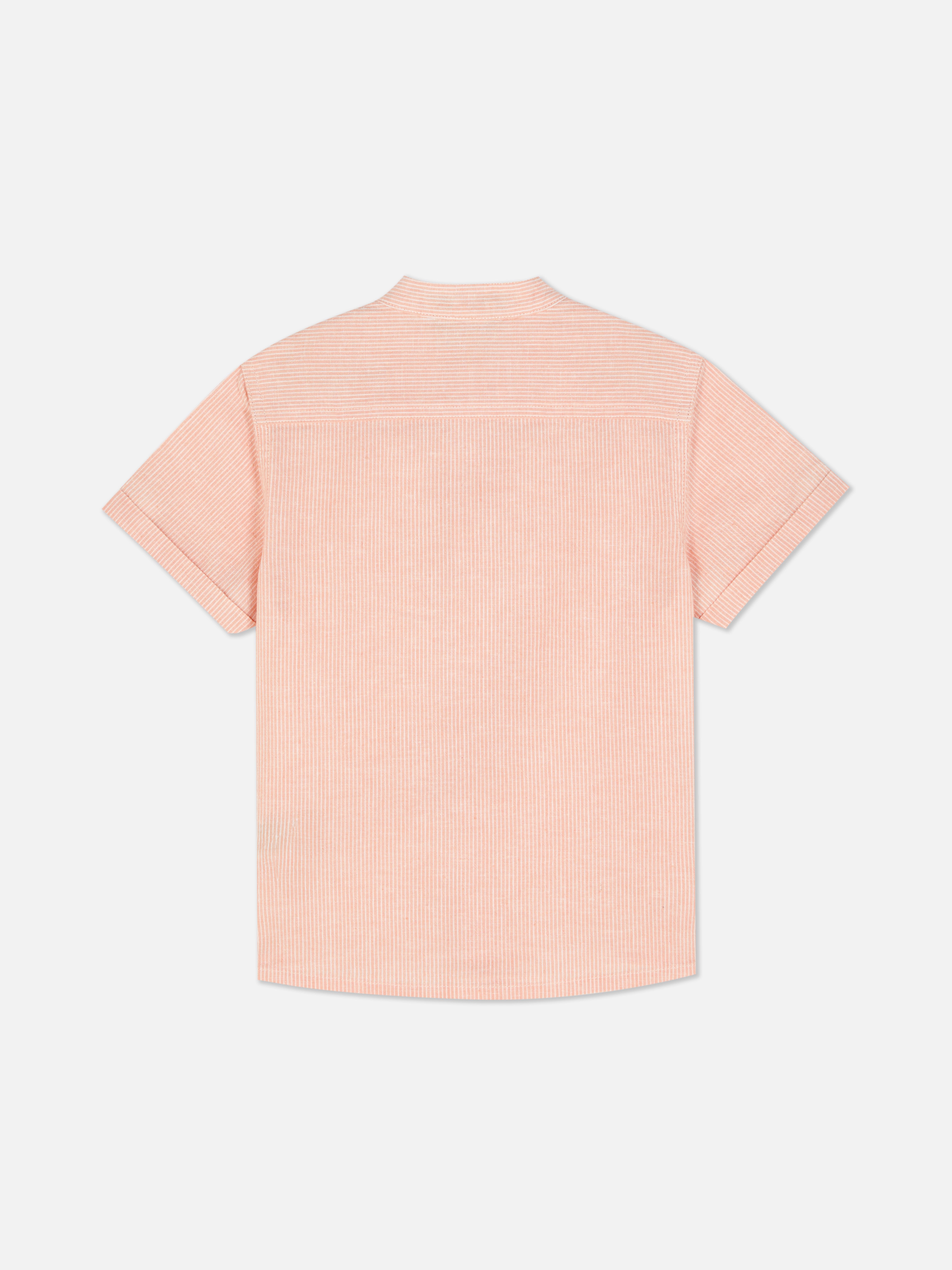 Younger Kids’ Band Collar Shirt