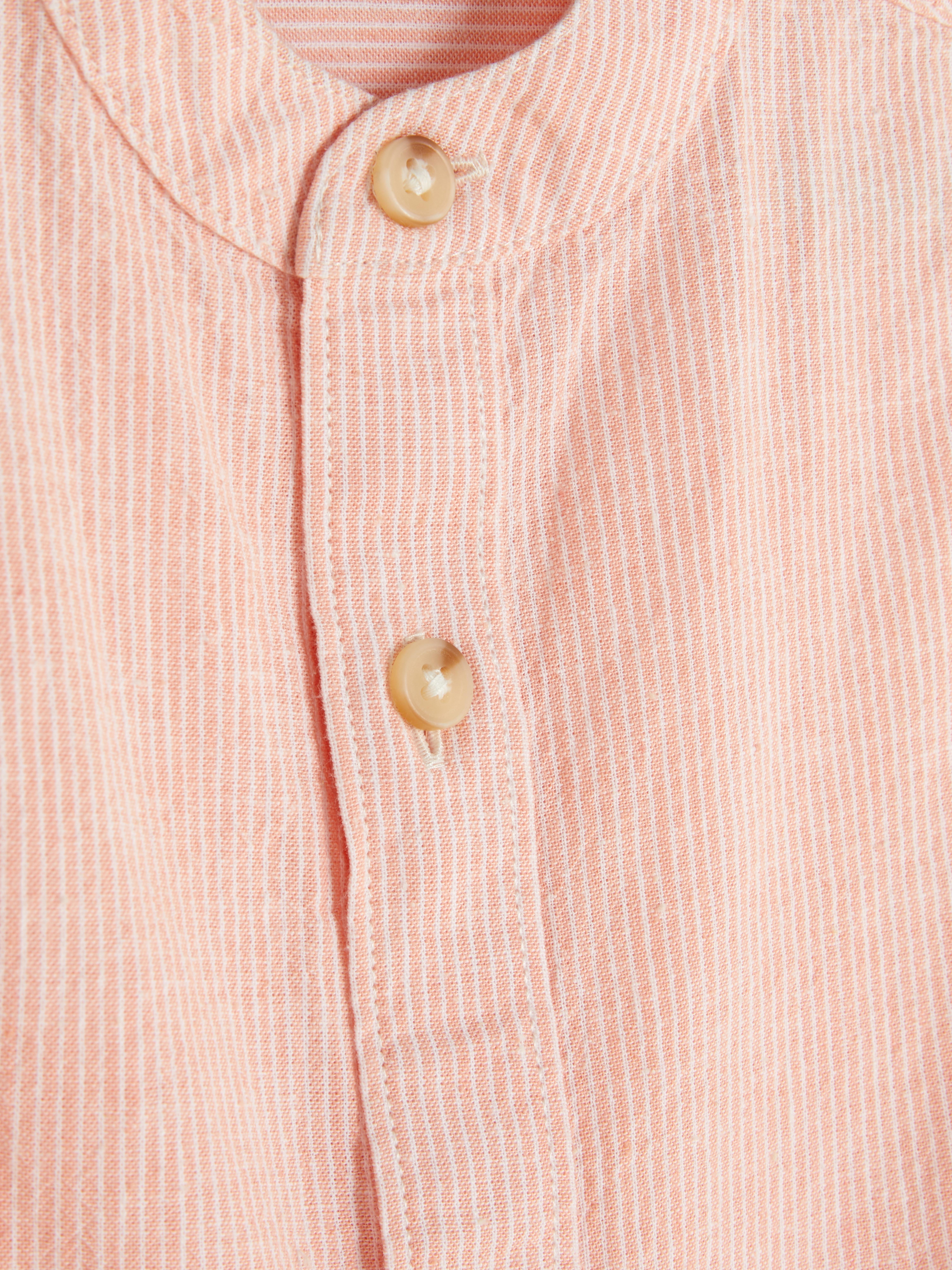 Younger Kids’ Band Collar Shirt