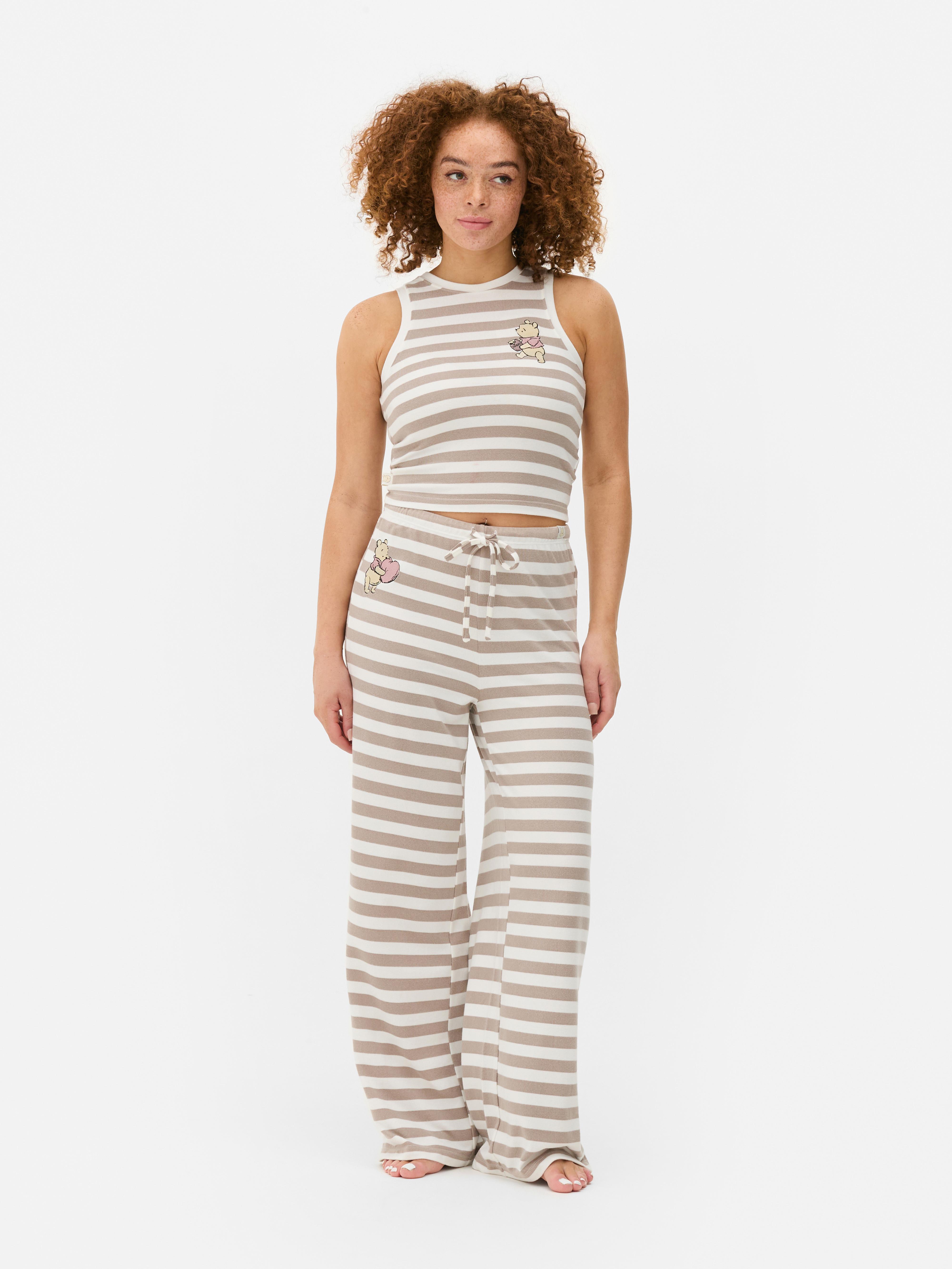 Winnie the Pooh Striped Knitted Pyjama Set