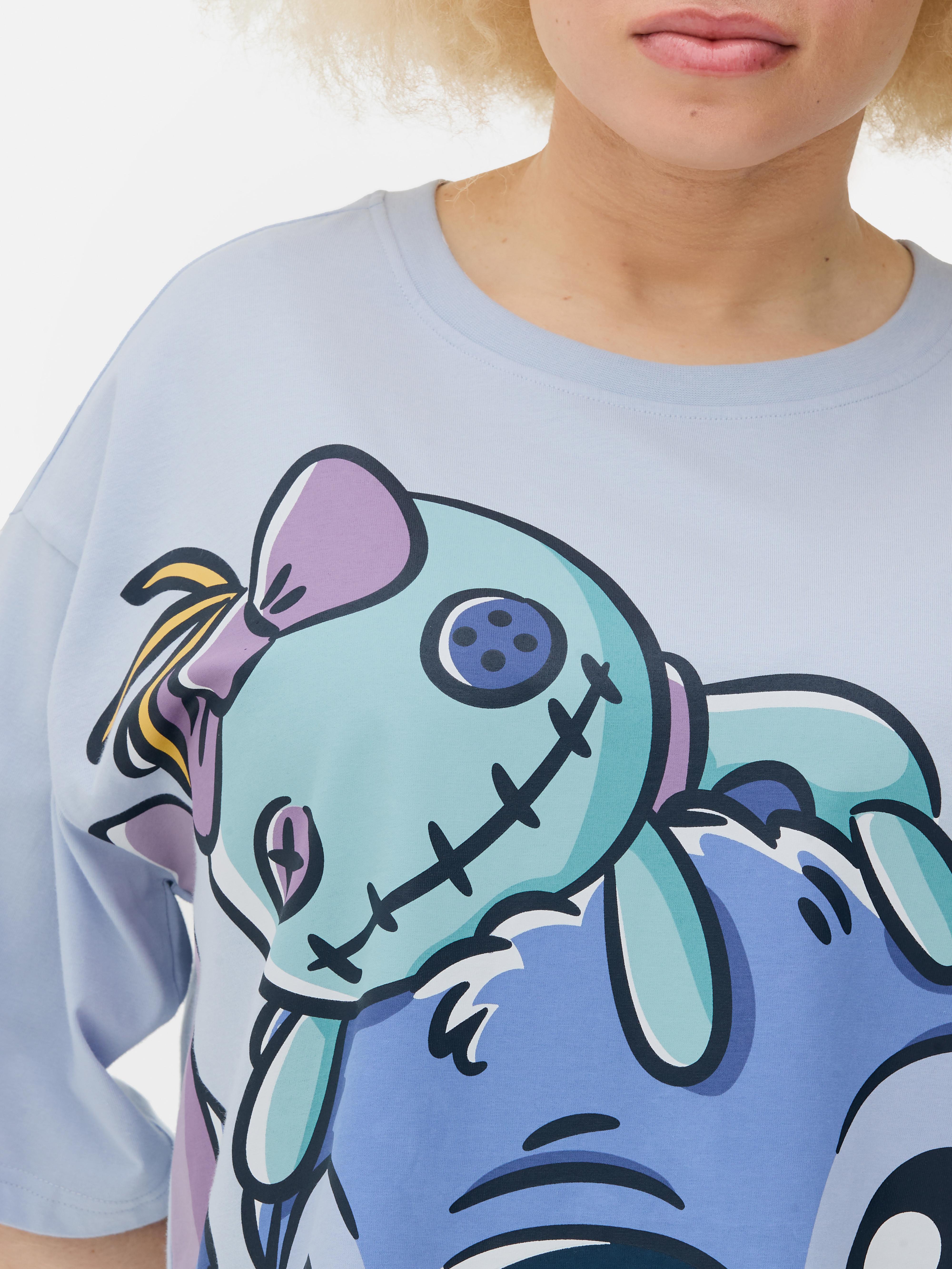T-shirt dormir Disney Stitch