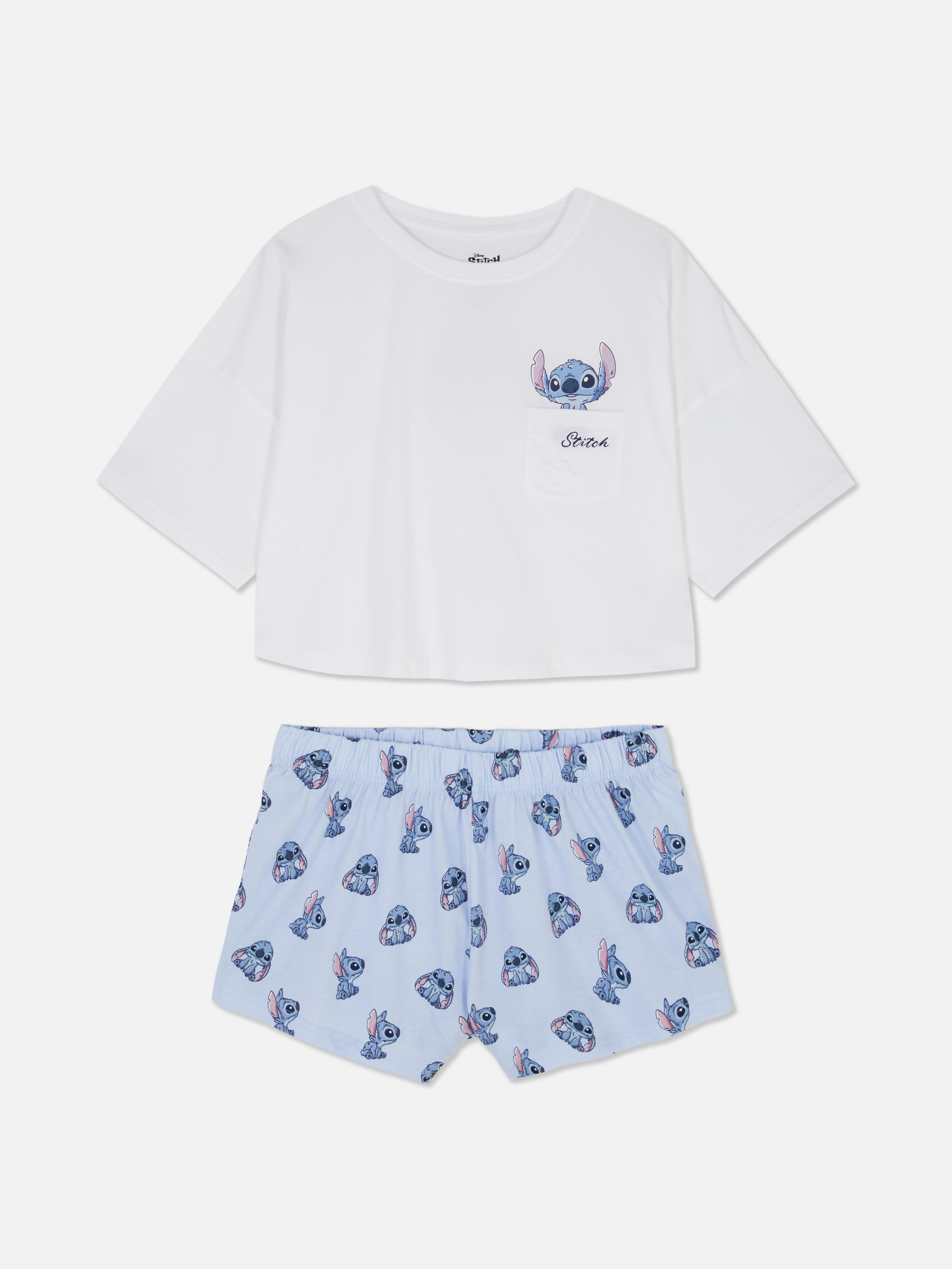 Disney’s Stitch Shorts Pajama Set