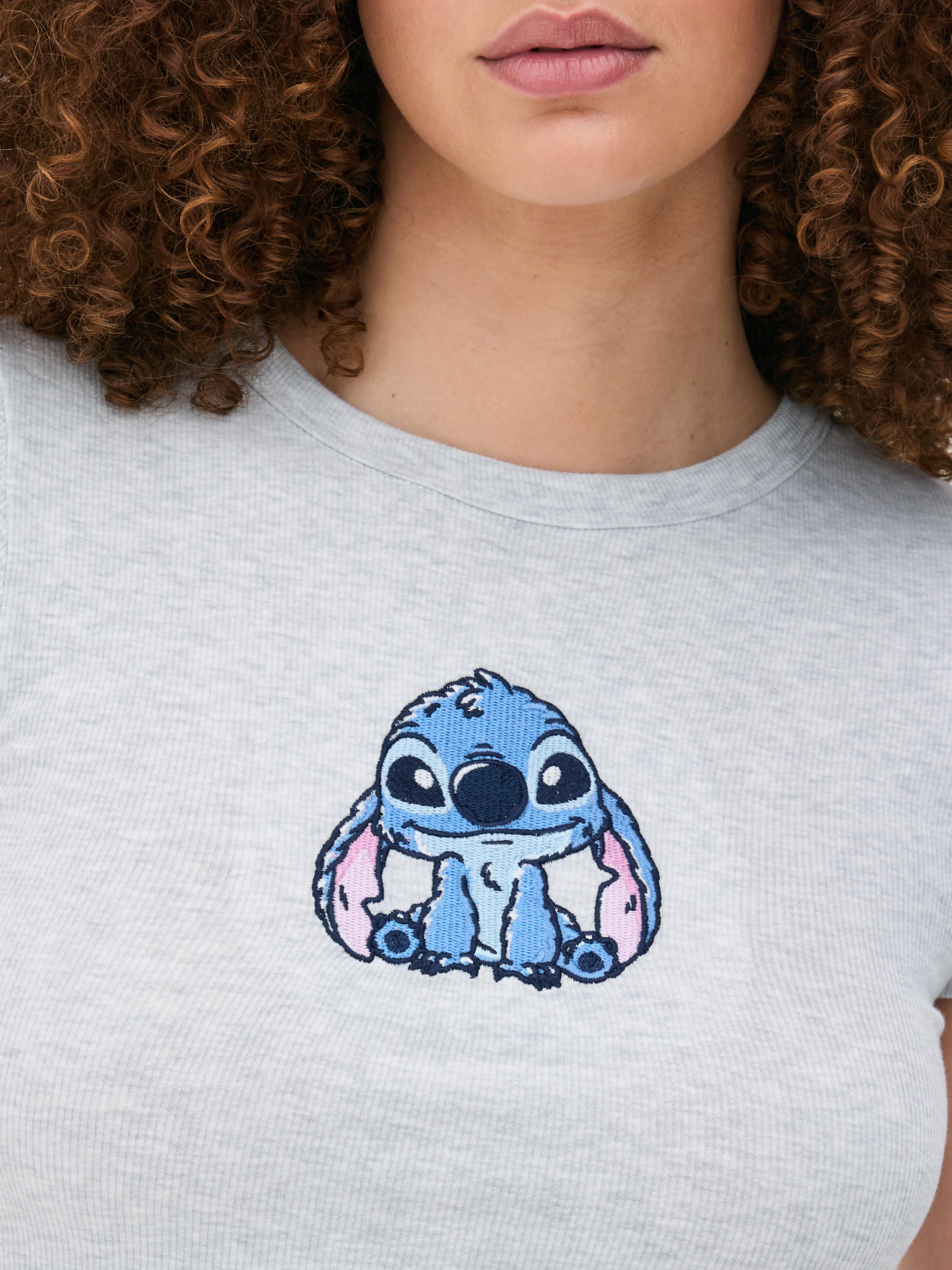 Disney’s Stitch Ribbed Pajama Top