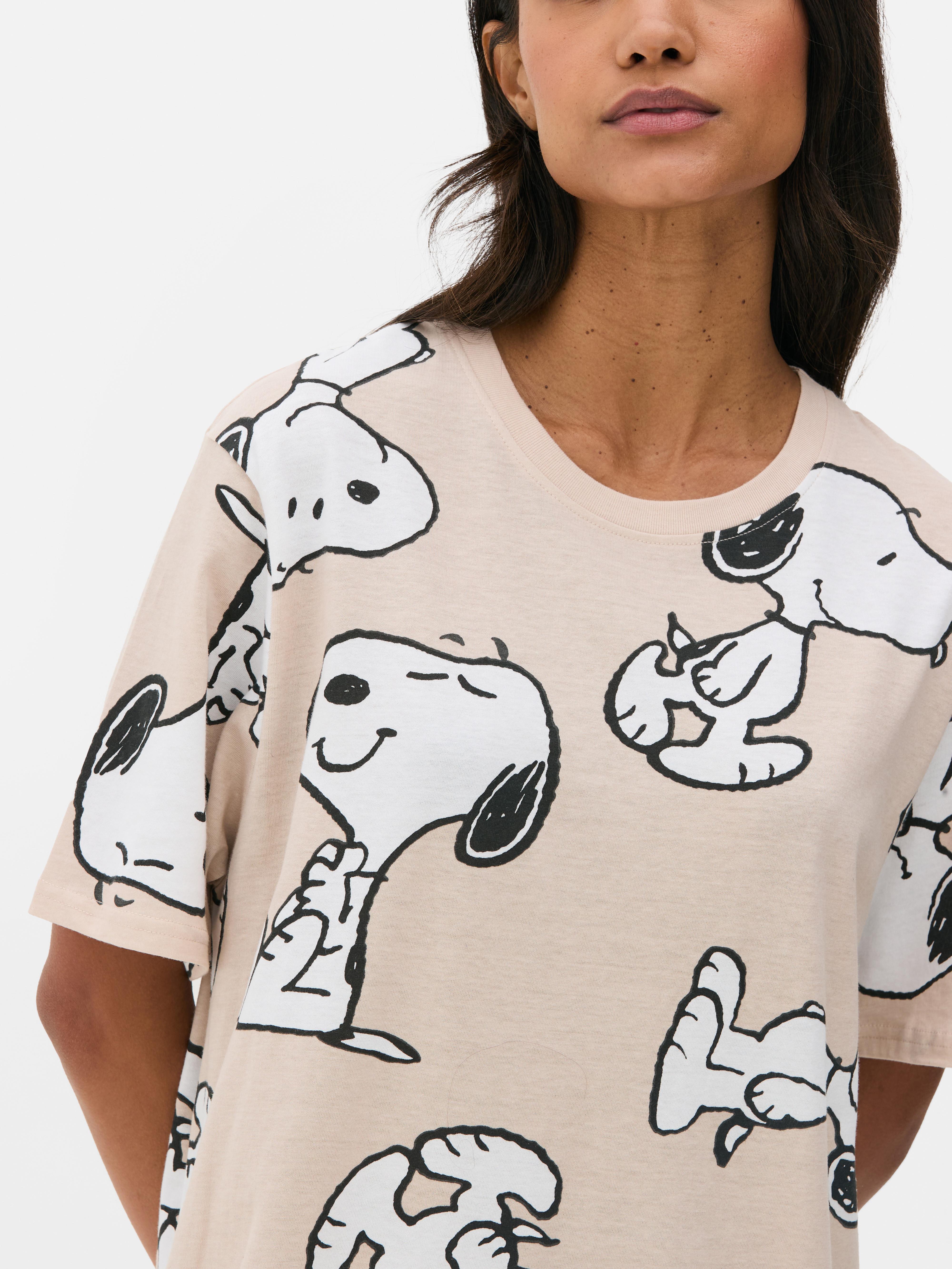 Tričko na spaní Peanuts Snoopy