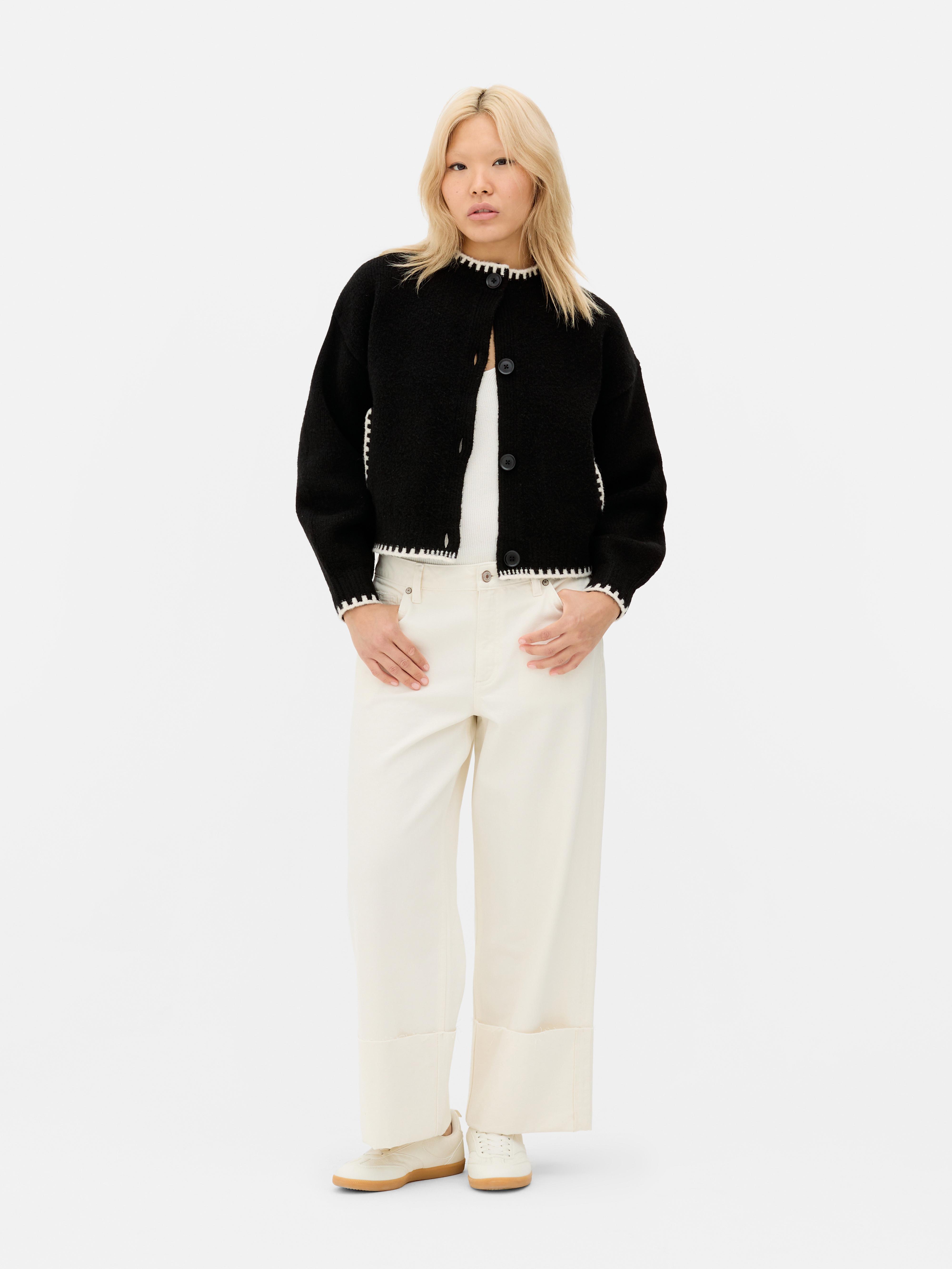Knit Button Cardigan
